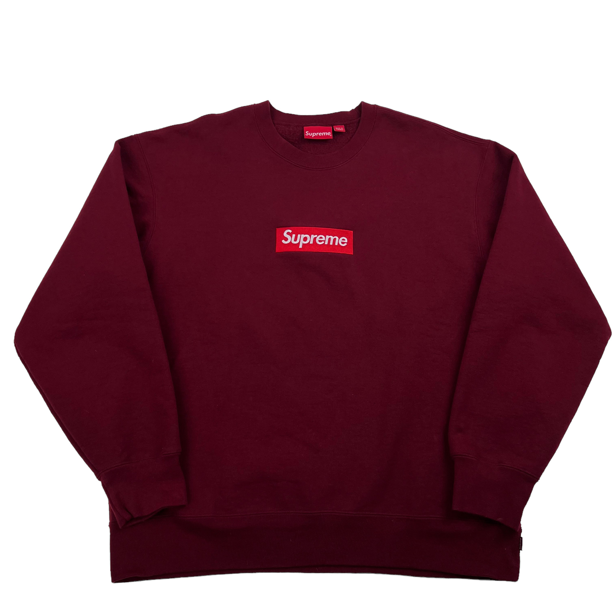 Supreme Box Logo Cardinal Red - Oliver's Archive