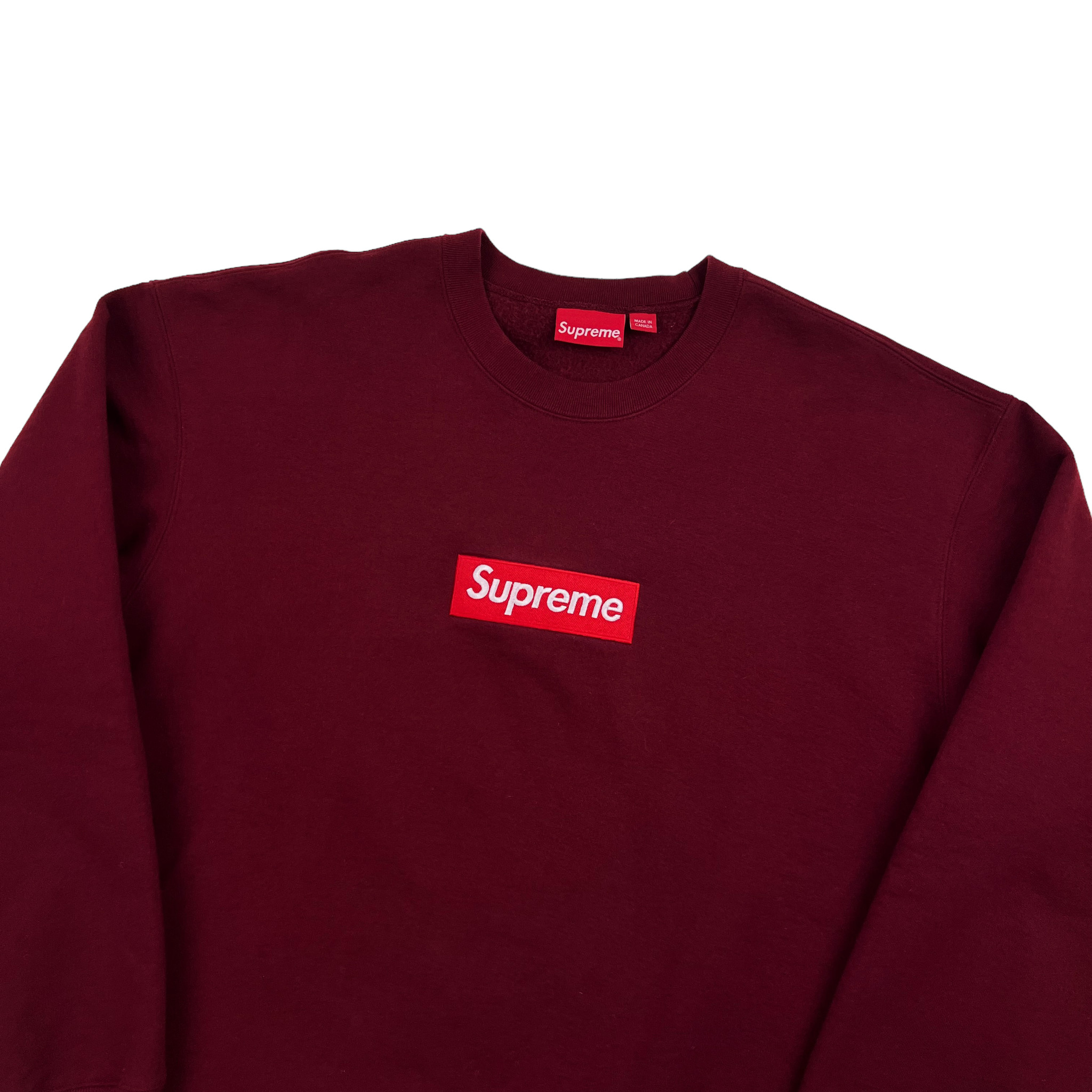 Supreme Orange Box Logo Long Sleeve T Shirt - Oliver's Archive