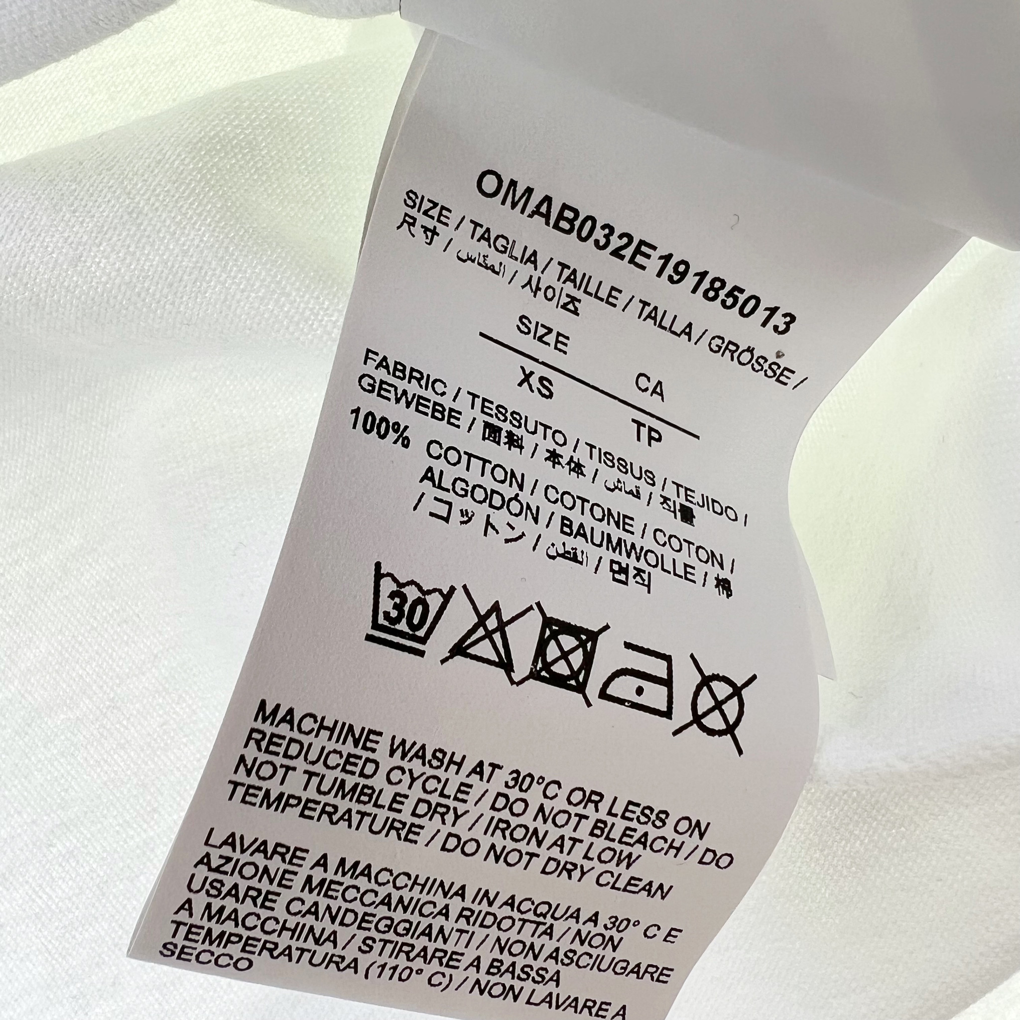 Off-White Triangle Planet Mock Neck Long Sleeve - Oliver's Archive