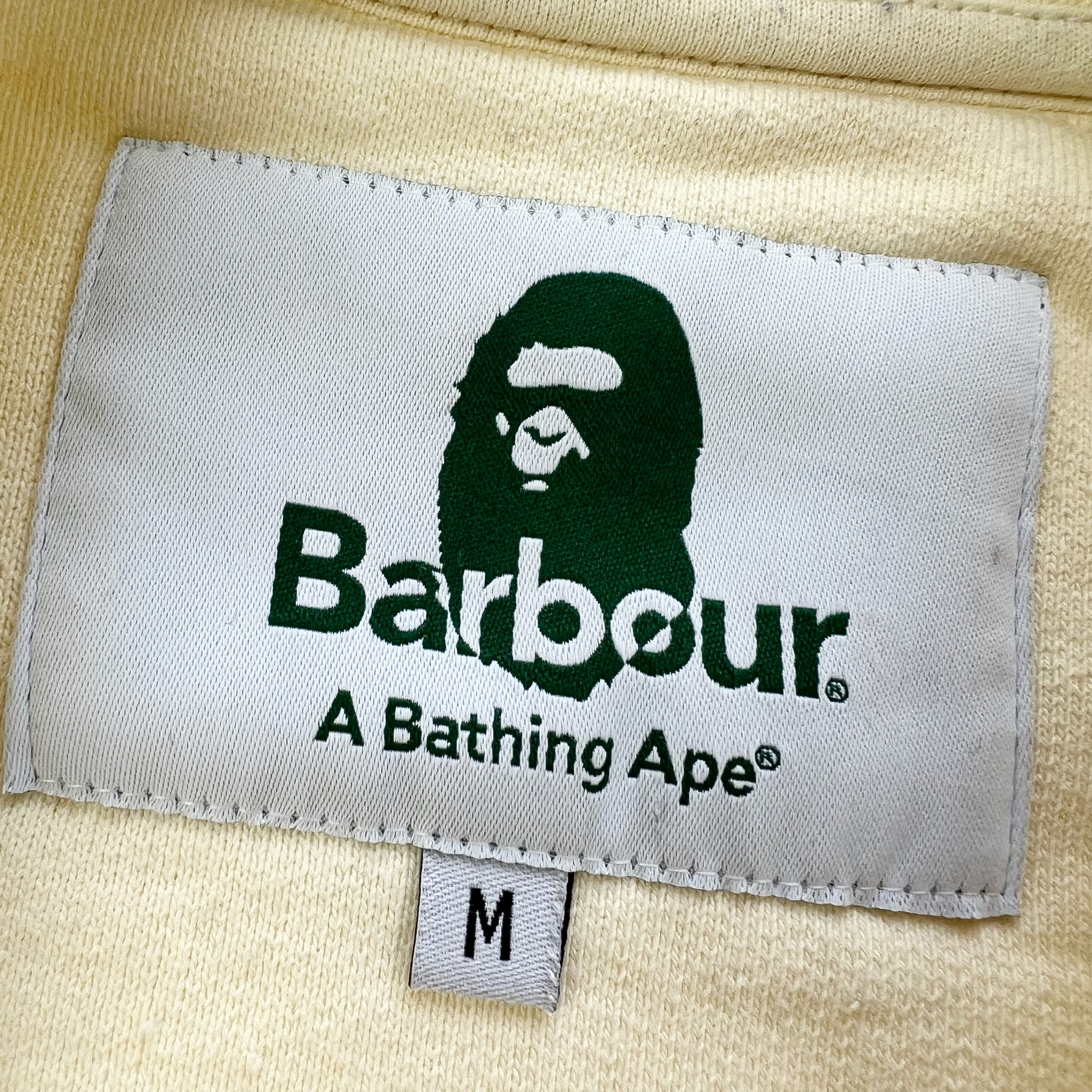 Bape x Barbour Sweatshirt - Oliver's Archive