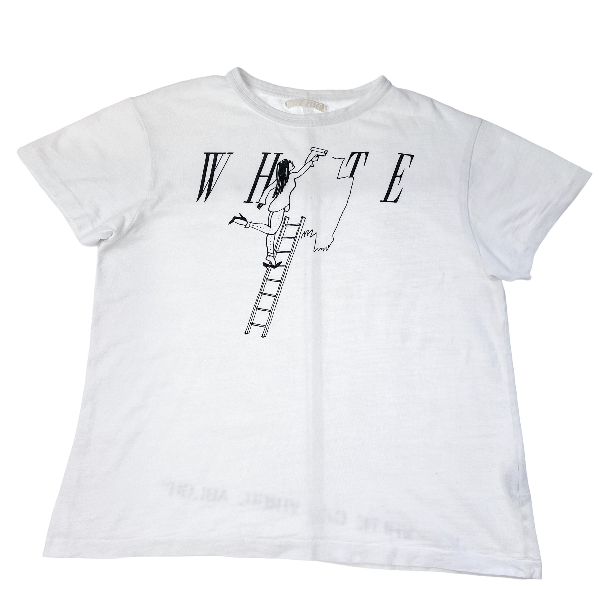 Off-White Painting Girl T Shirt - Oliver's Archive