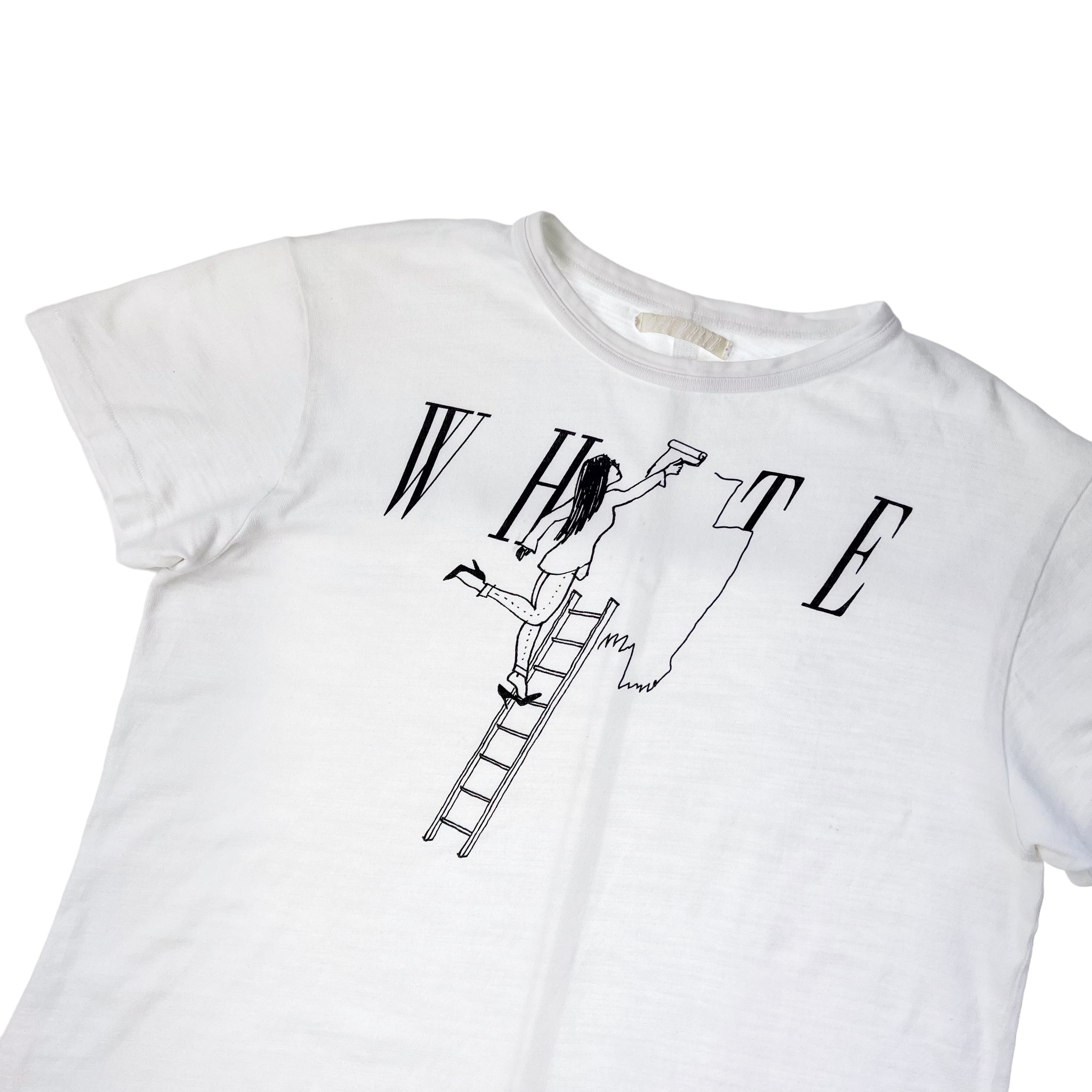 Off-White Painting Girl T Shirt Oliver's Archive