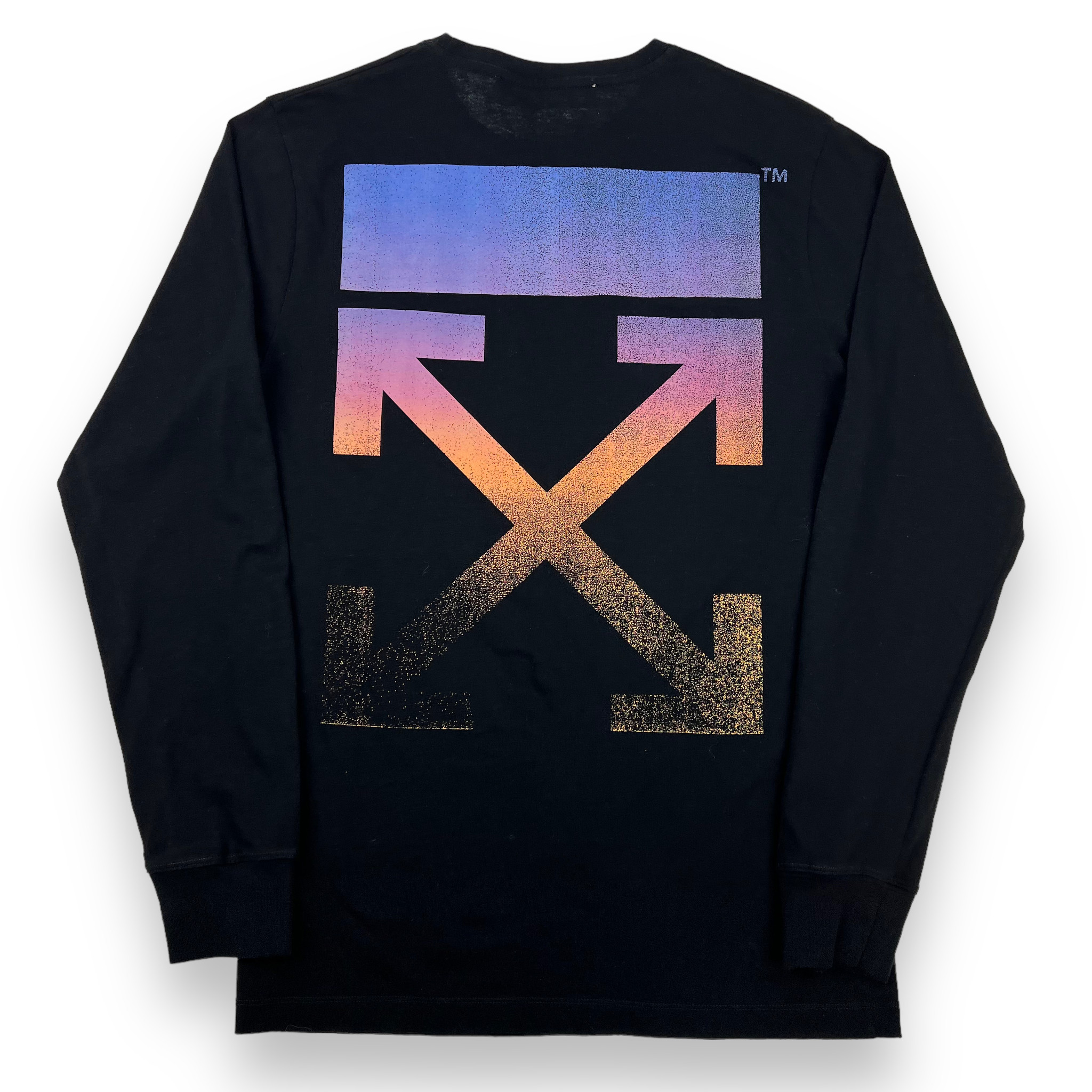 Off-White Degrade Arrows Long Sleeve T Shirt Oliver's Archive