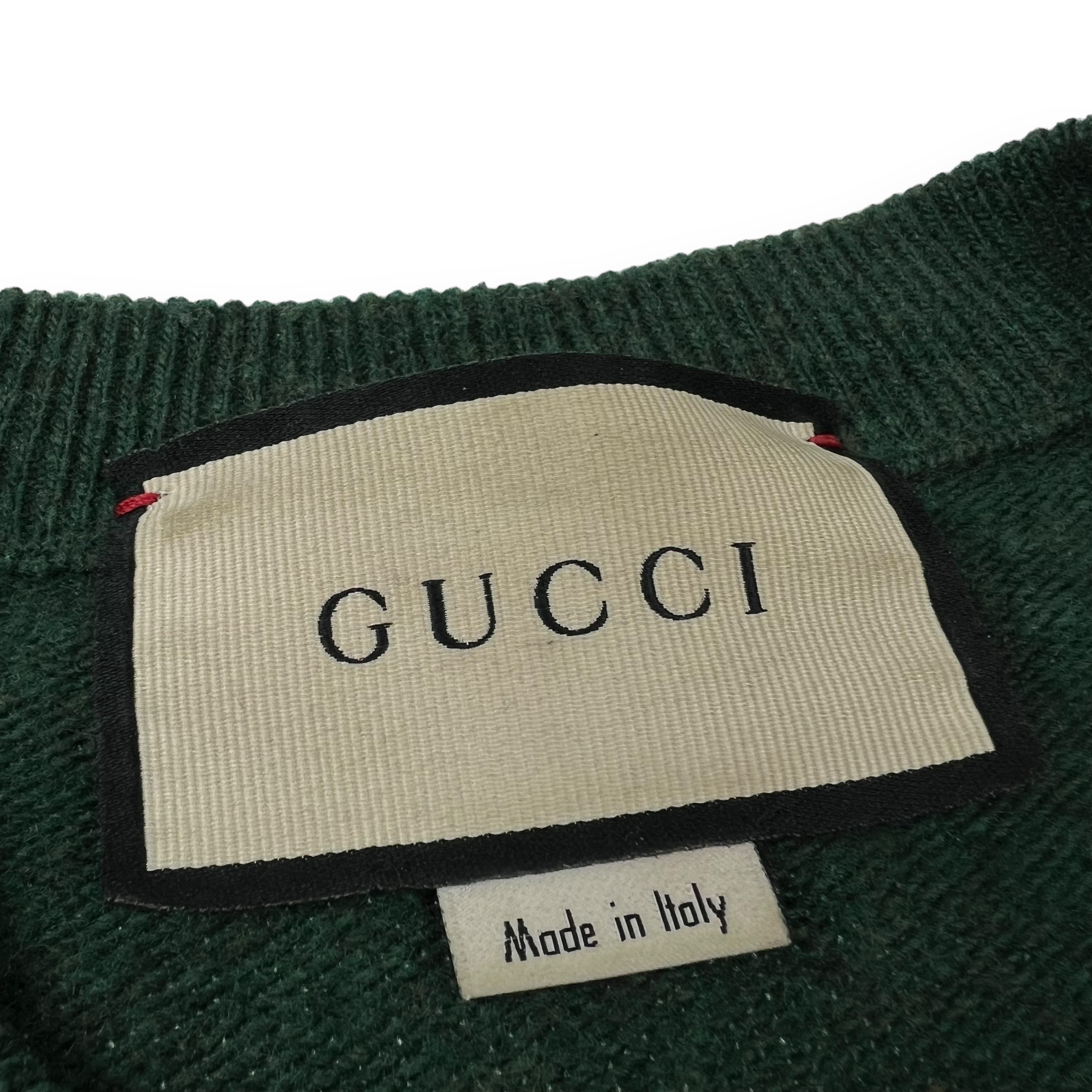 Gucci GG Green Sweater - Oliver's Archive