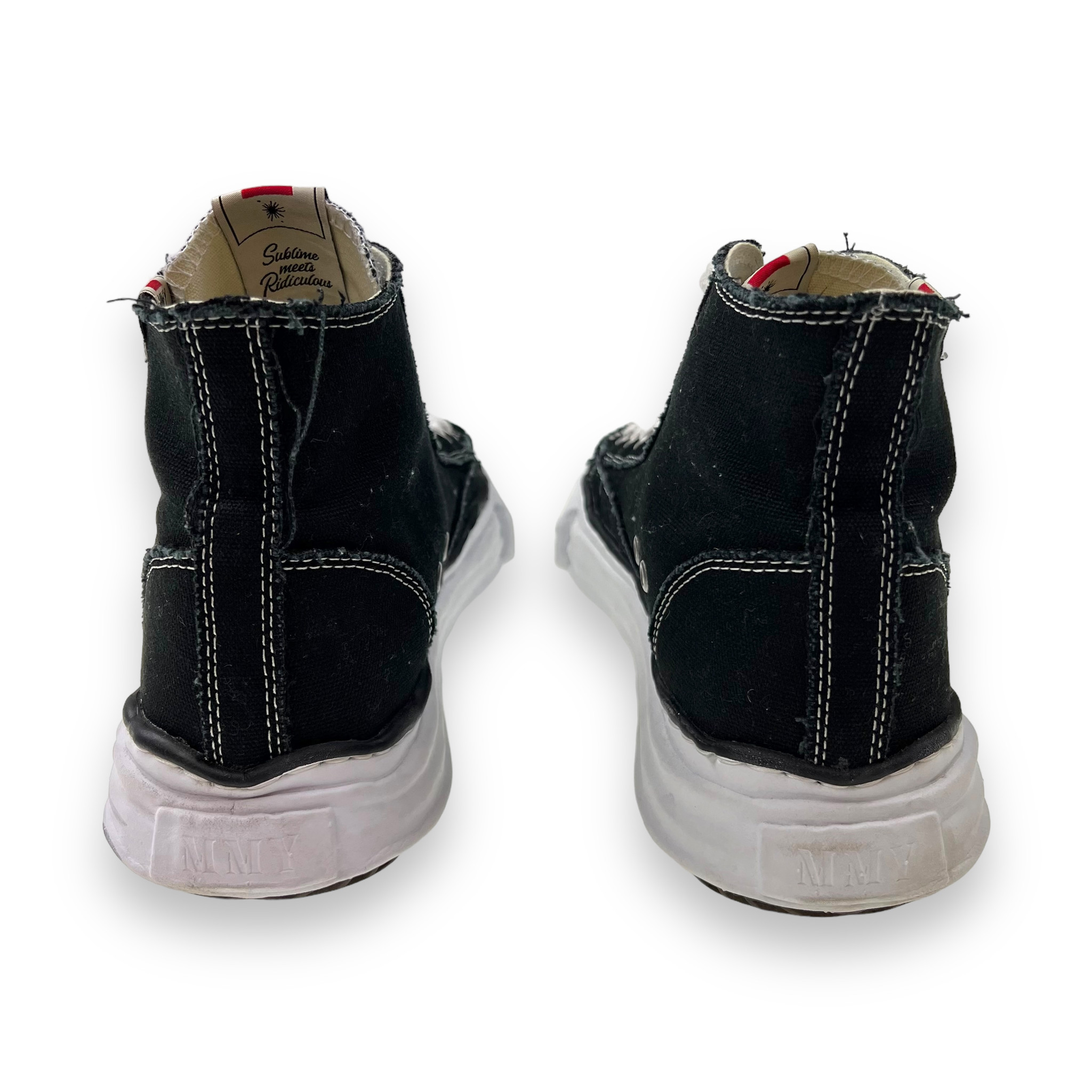 Maison Mihara Yasuhiro Peterson High Black White - Oliver's Archive