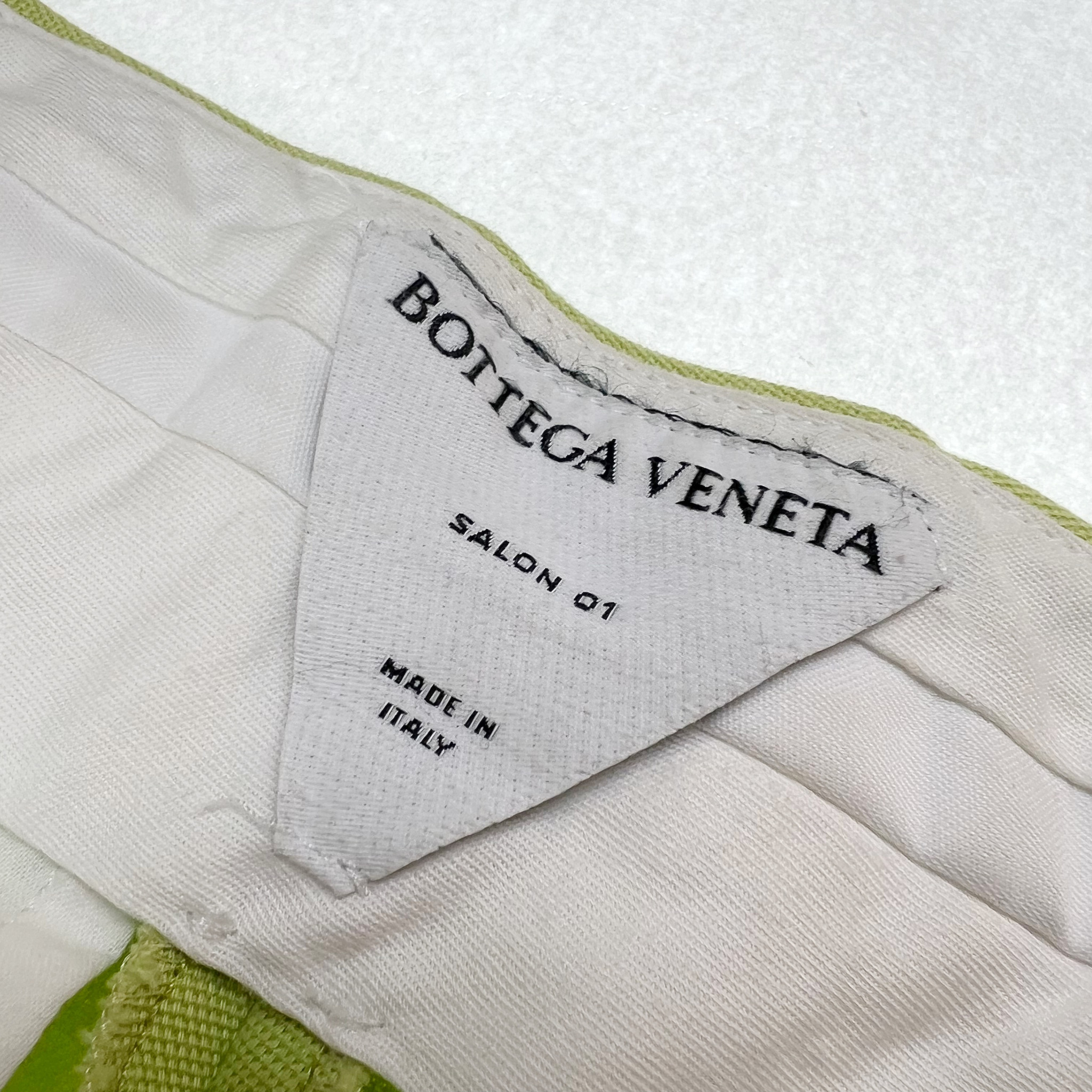 Bottega Veneta Salon 01 Green Trousers - Oliver's Archive