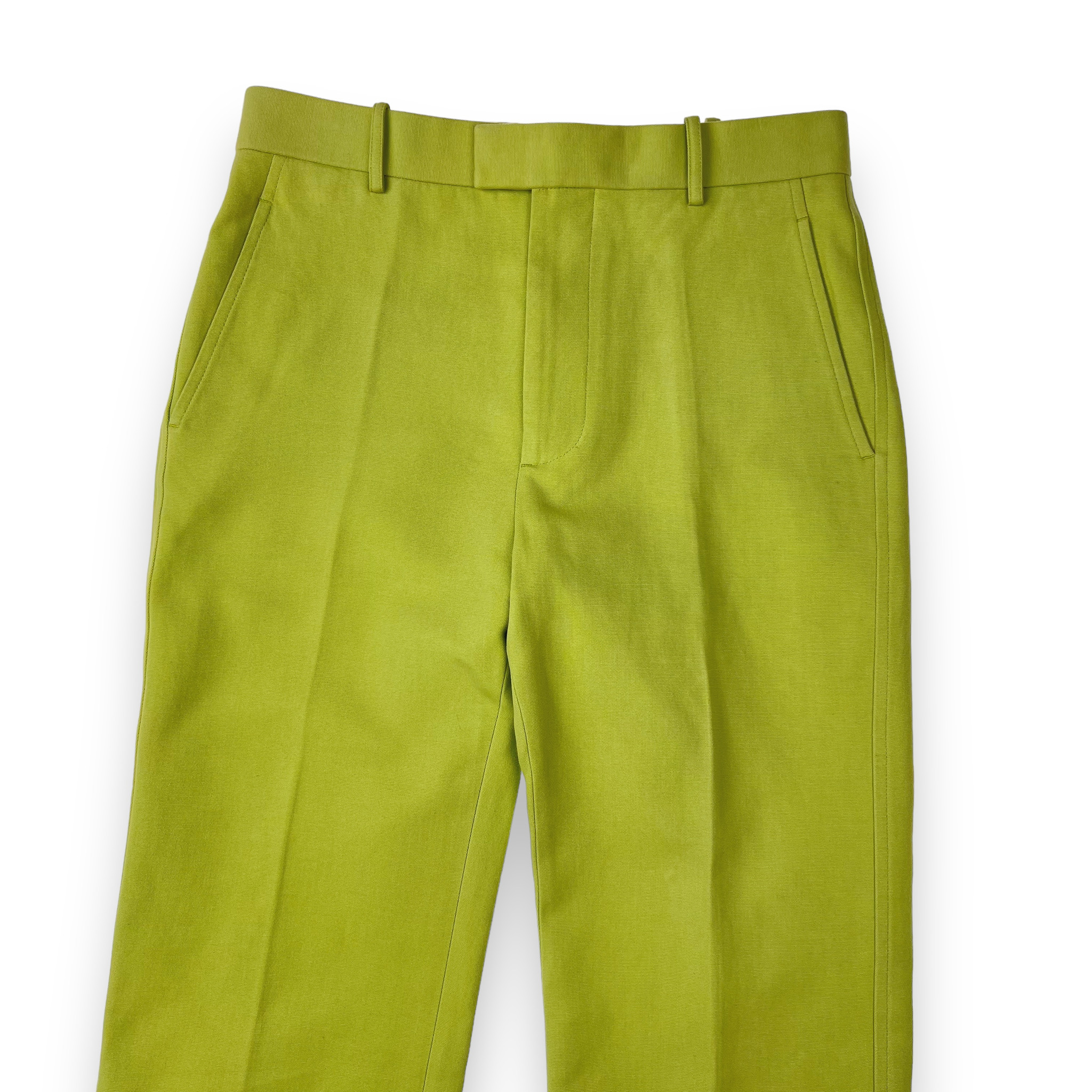 21SS BOTTEGA VENETA Salon 01 ツイード パンツ Bottega Veneta Salon 01 Green Trousers - Oliver's Archive