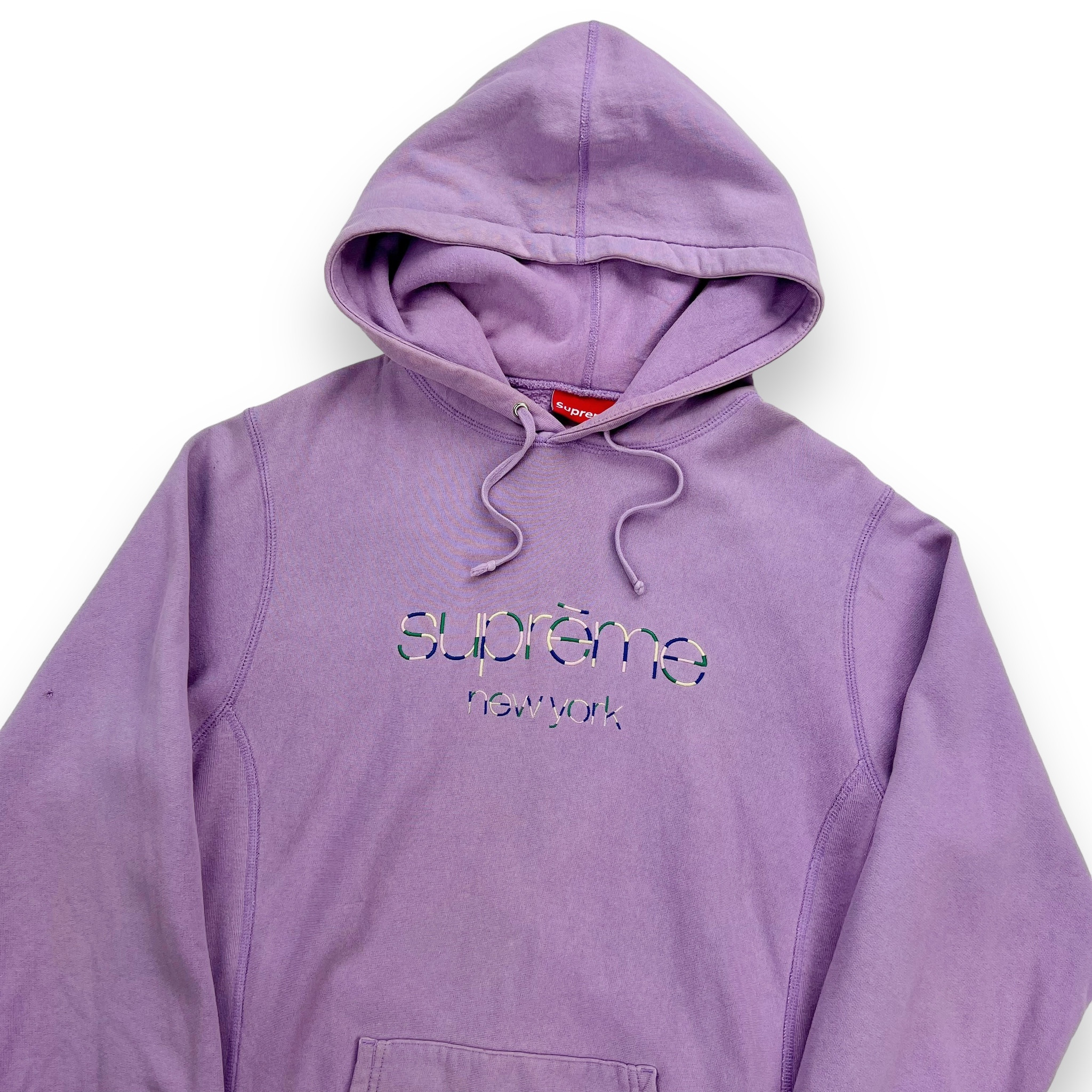 supreme Classic Logo Hooded Sweatshirt