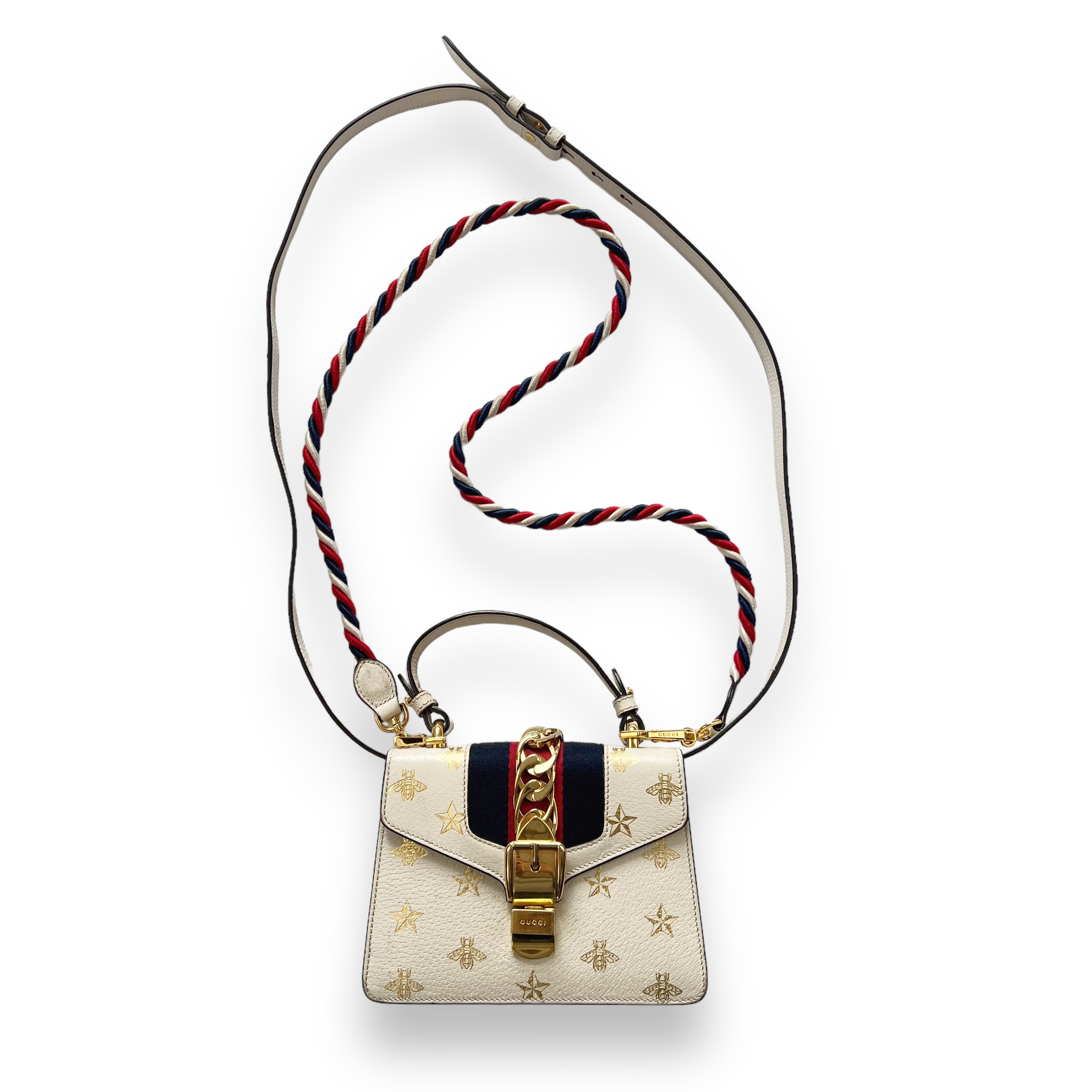 Gucci Mini Sylvie Calfskin Bee Star Bag Oliver's Archive