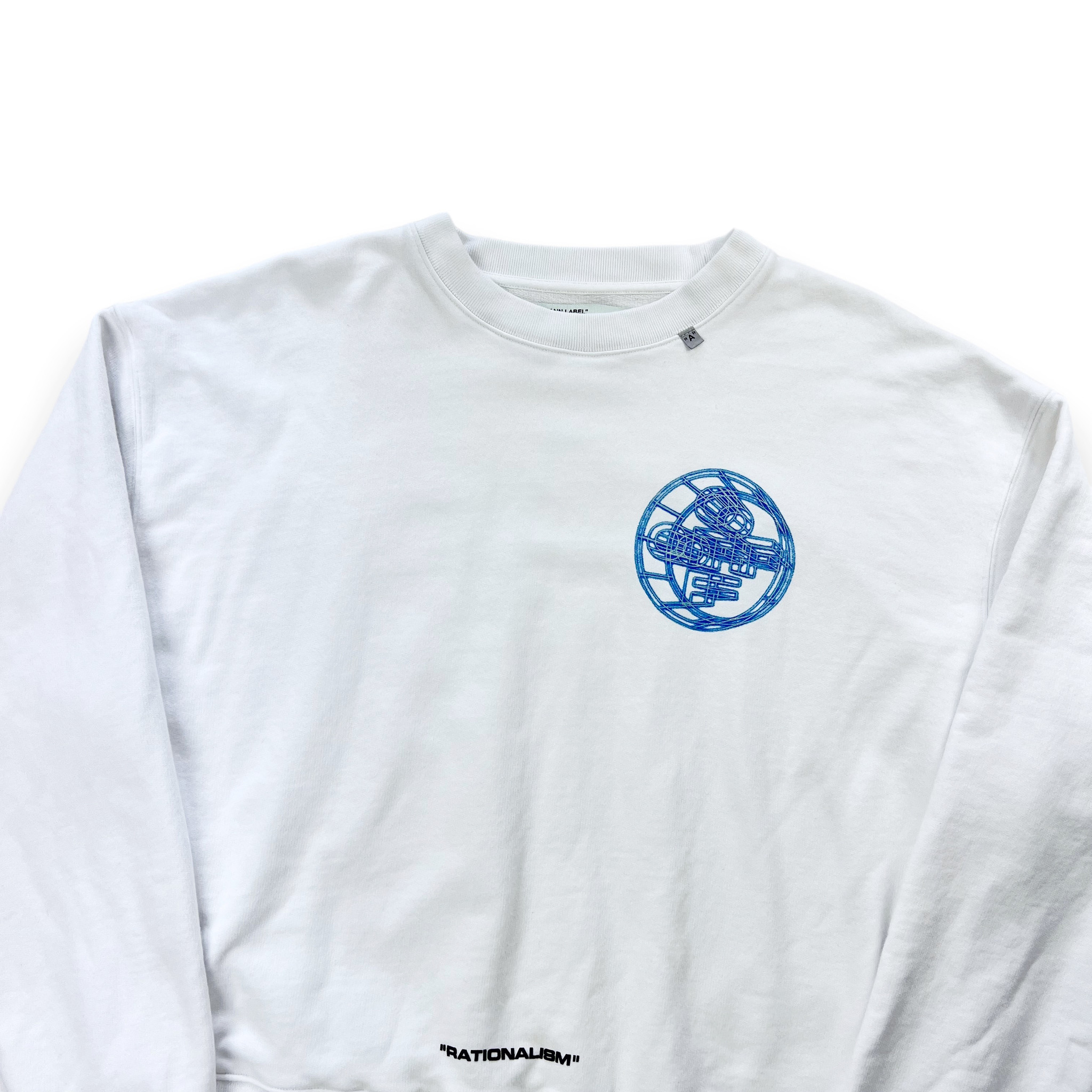 Off-White Rationalism White Sweatshirt - Oliver