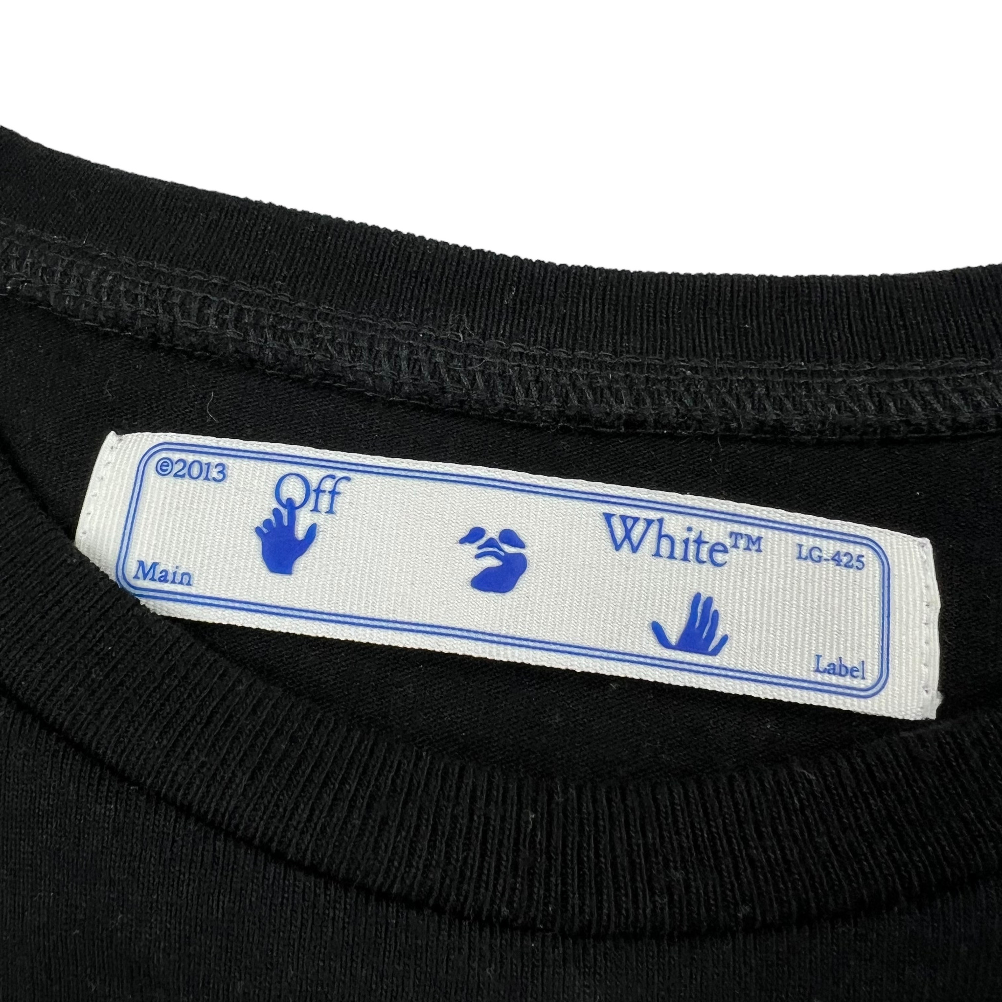 Off-White Pink Marker Arrows Long Sleeve T Shirt - Oliver
