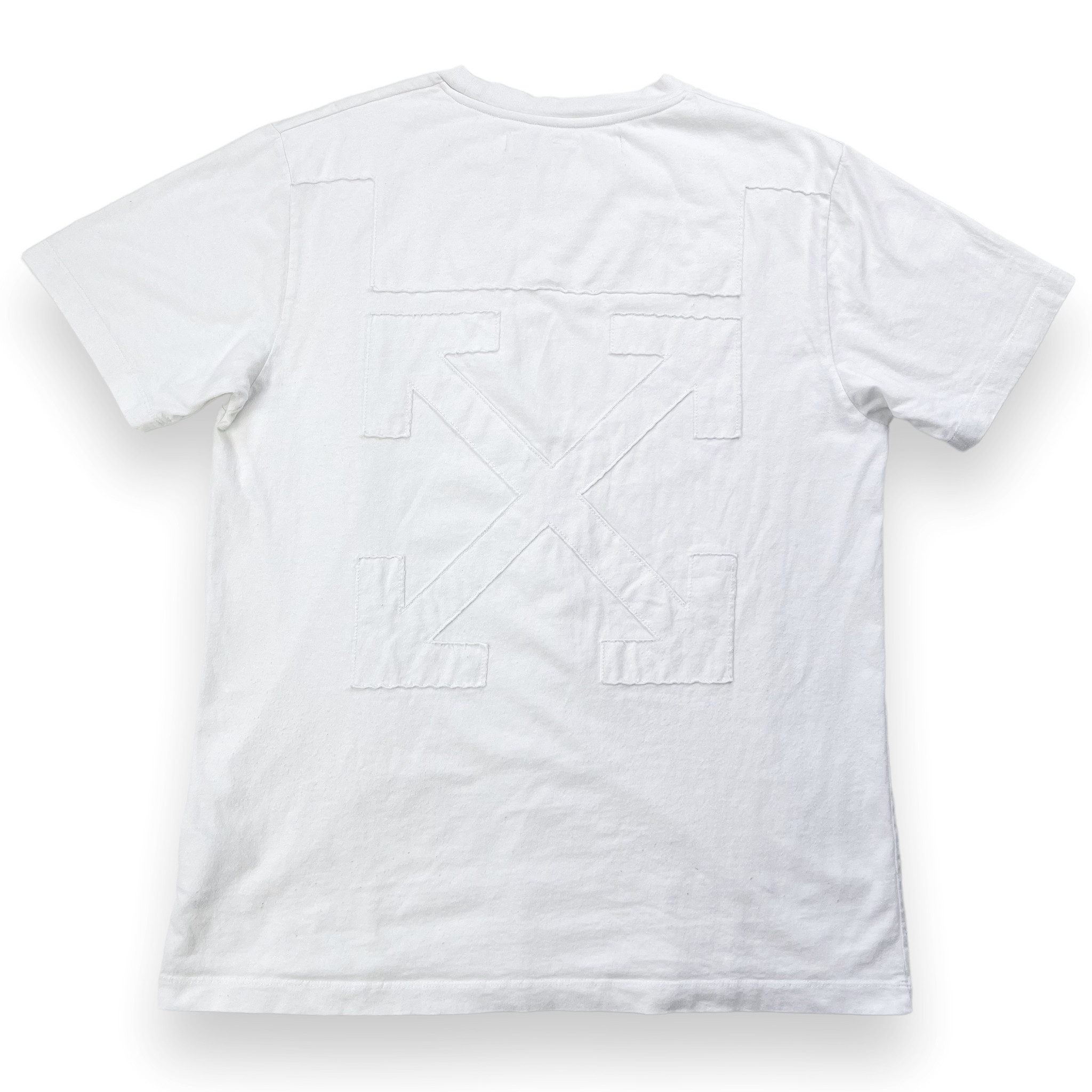 cutout logo crew neck / Printed Arc tee（Off-White Cutout Arrows  