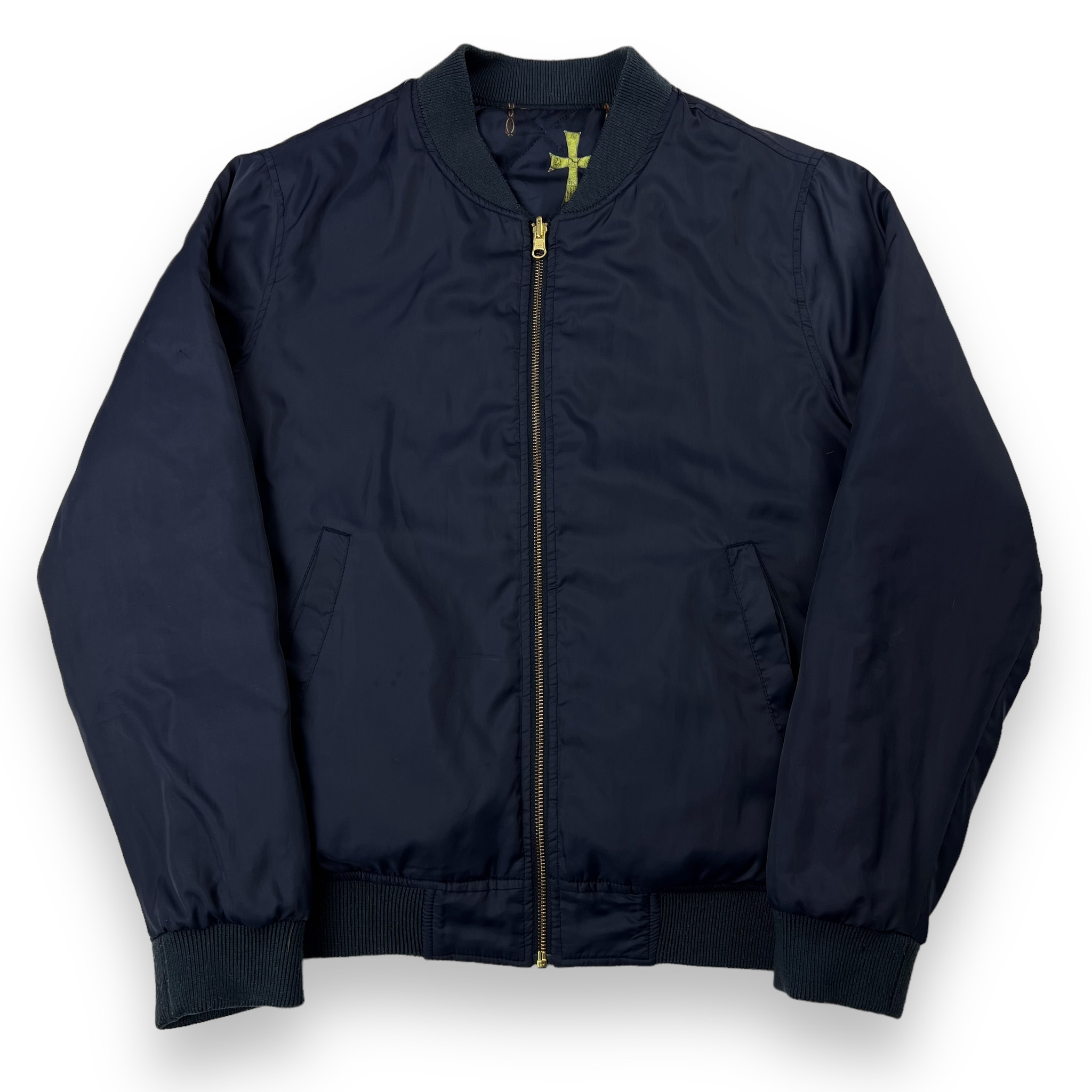 Supreme SS13 Crosses Reversible Navy Jacket - Oliver's Archive