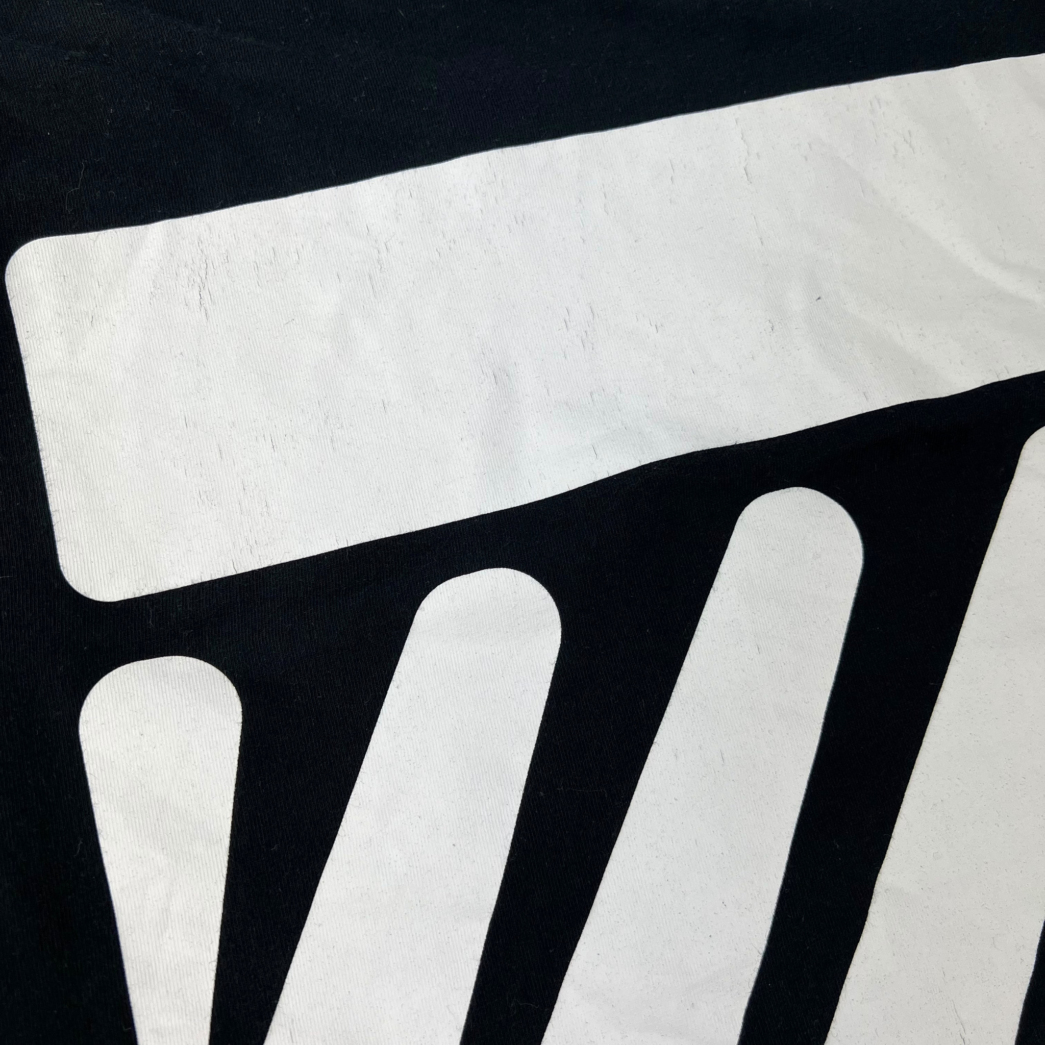 ★Off-White★ Wave Diagonal Short Sleeve T-Shirt White OMAA0 Buy Off-White Wave Diag Slim Short-Sleeve Tee 'White/Black