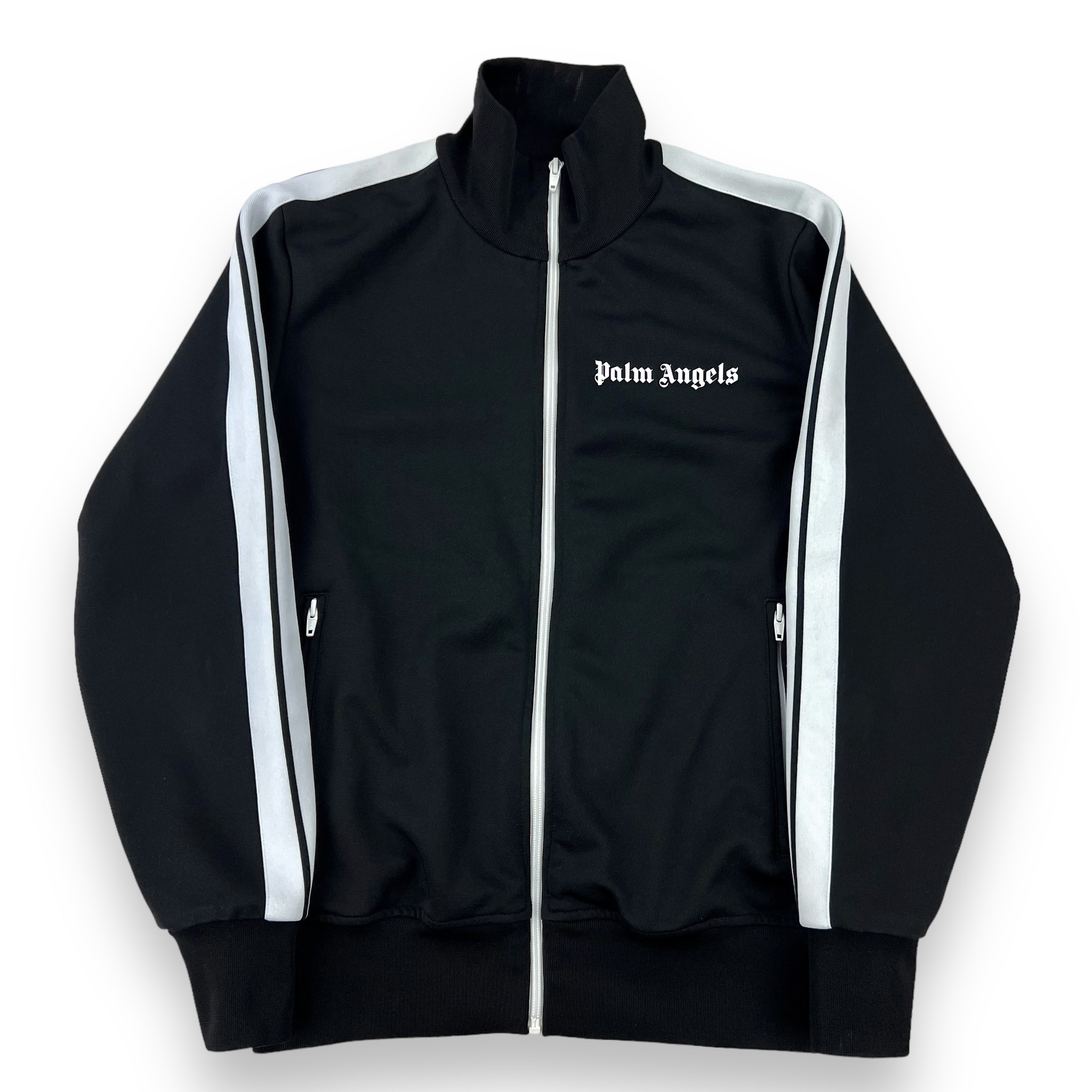 Palm Angels ブラック ジャージ ARCHIVE Palm Angels Black Track Jacket - Oliver's Archive