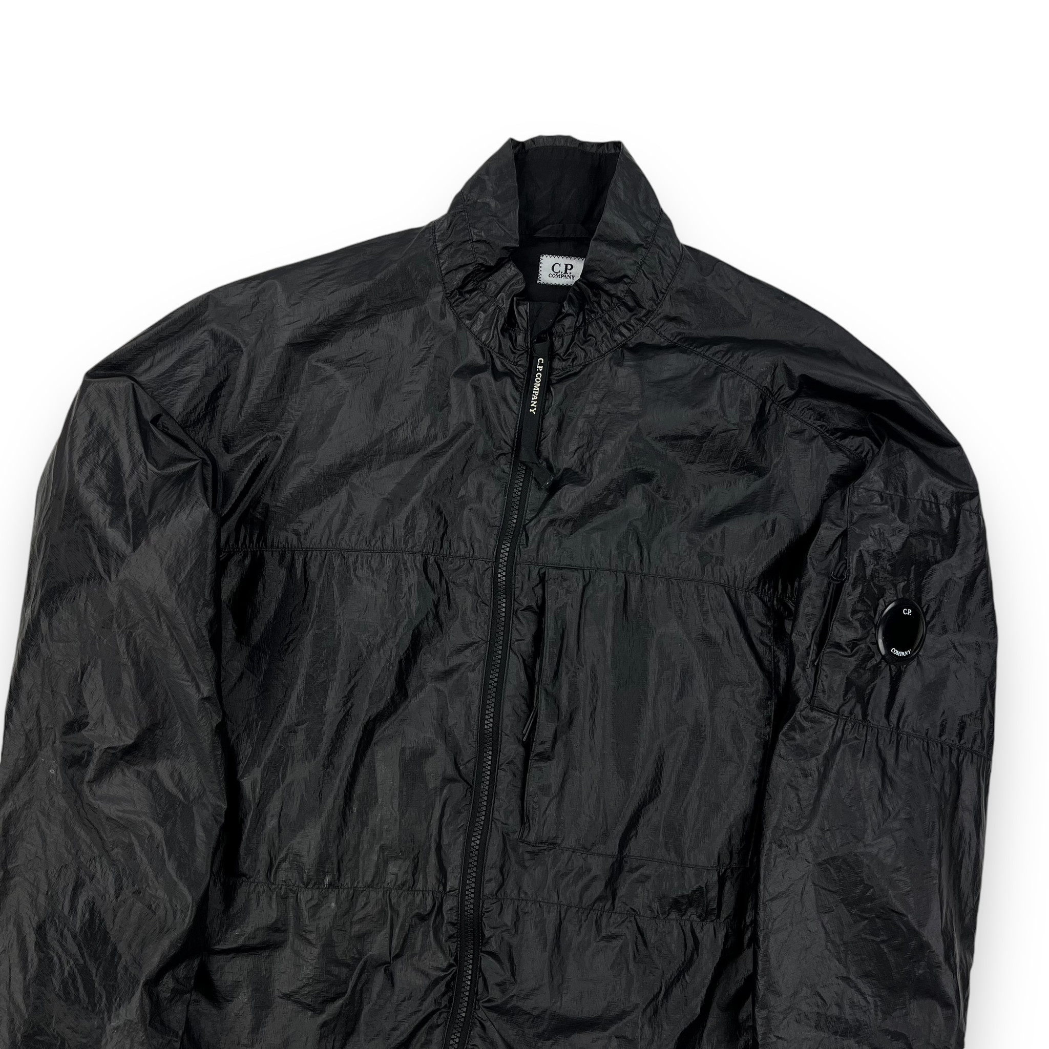【美品】CP Company Cristal Shell Jacket S C.P. Company Cristal Black Lightweight Jacket - Oliver's Archive