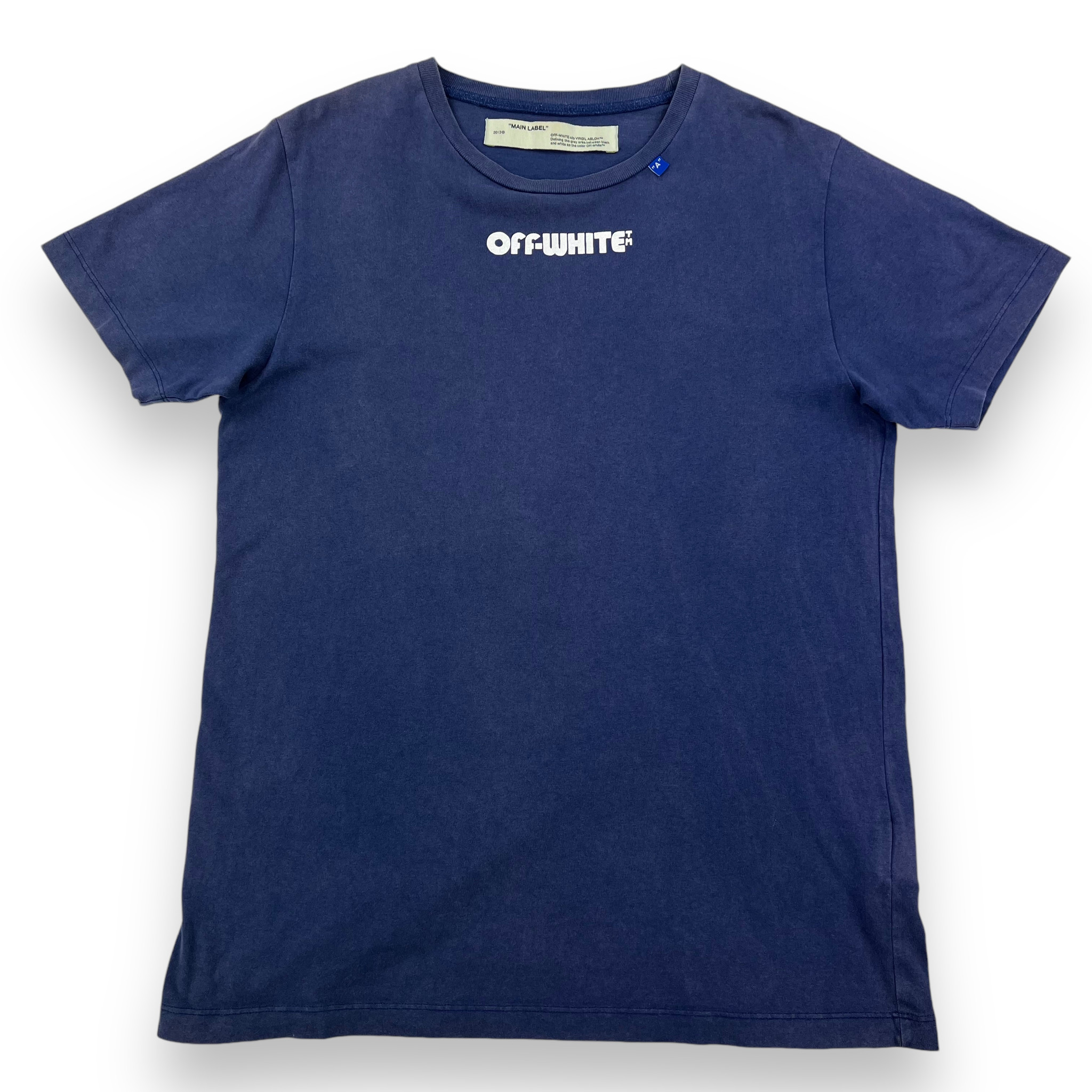 Off-White Skeletons T Shirt Blue - Oliver's Archive