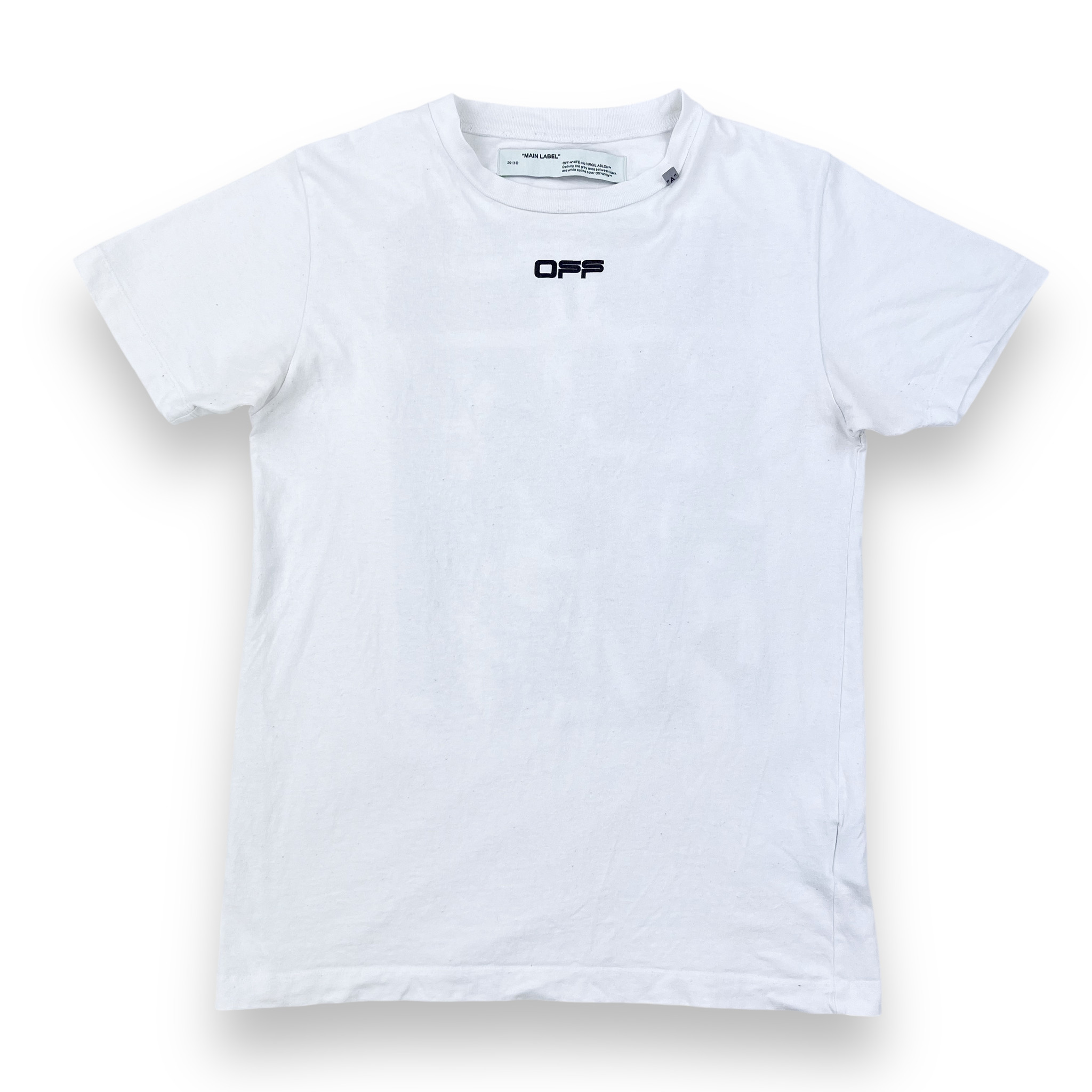 Off-White Caravaggio Back White T Shirt - Oliver's Archive