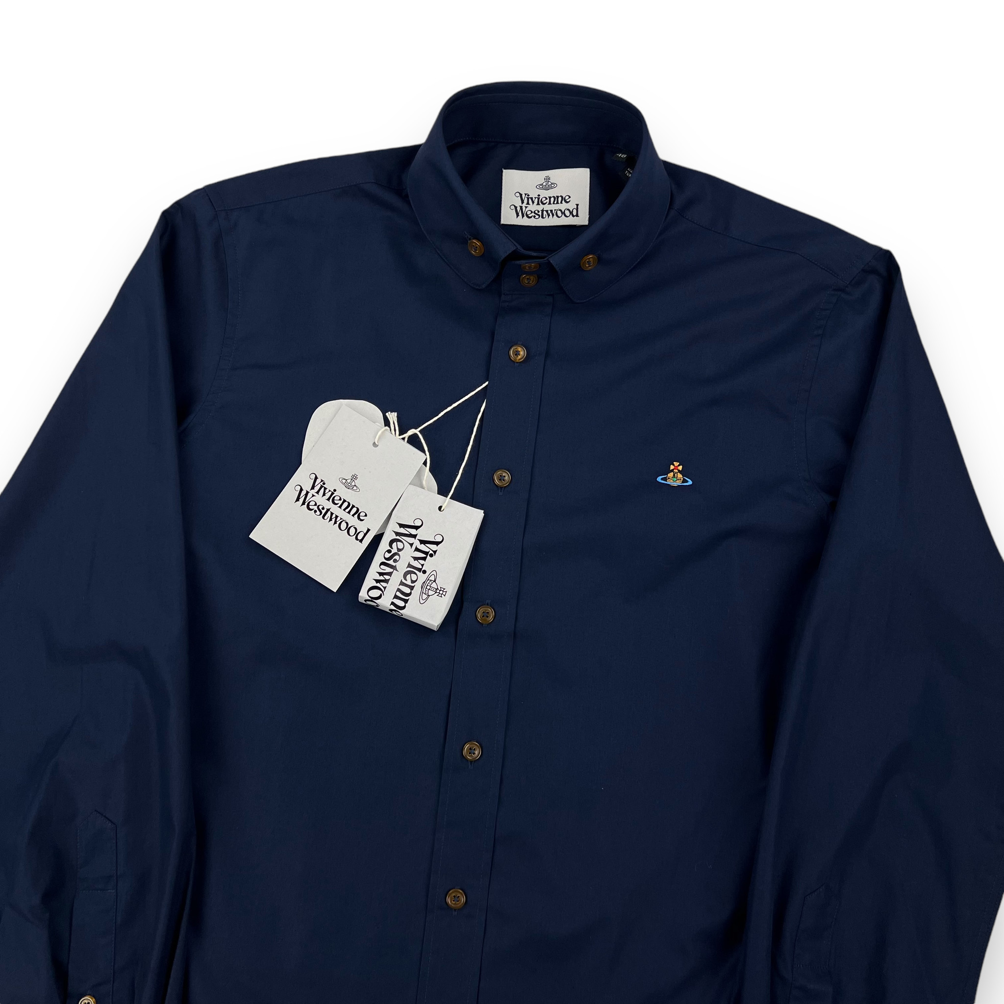 Vivienne Westwood Krall Navy Shirt - Oliver's Archive