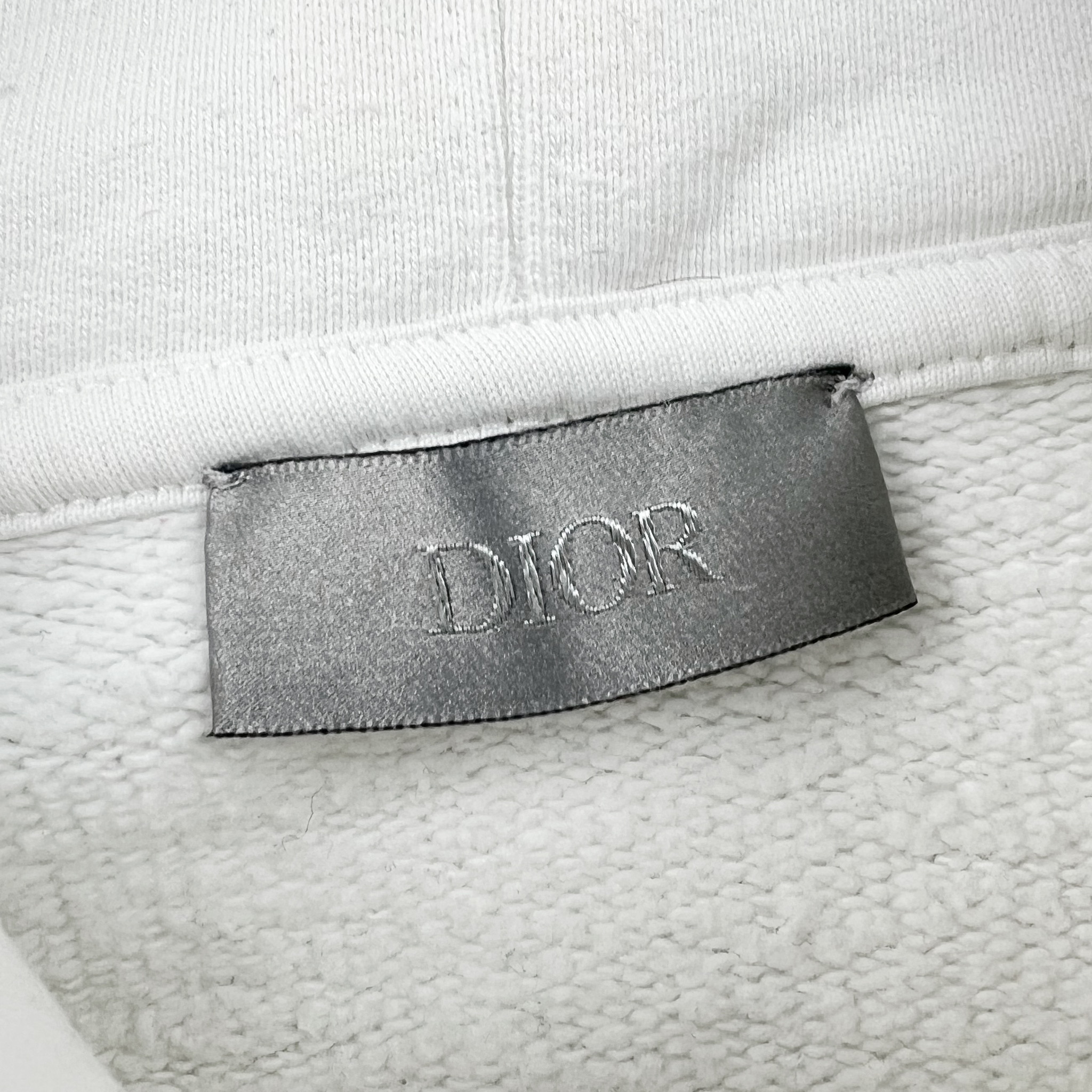 Dior x Kaws ビー スウェット ジップパーカー ホワイト 蜂 Christian Dior 銀座店 ディオール Kaws ビー スウェット ジップ