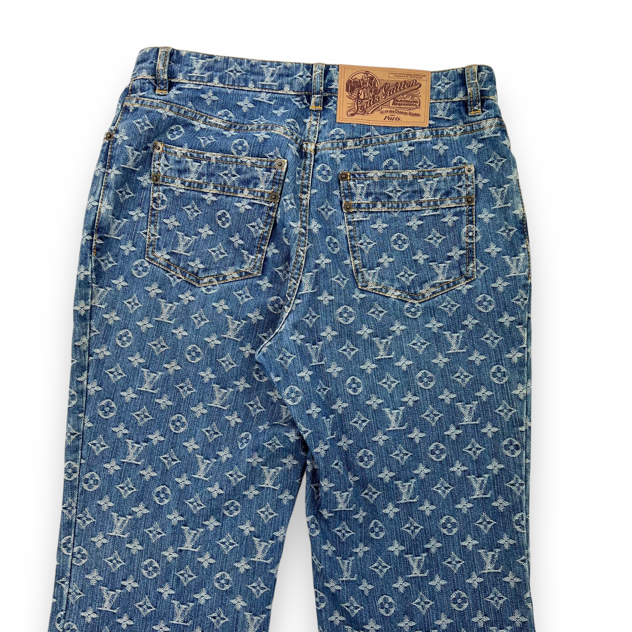 Track Pants Pantalon Louis Vuitton Supreme Louis Vuitton Green