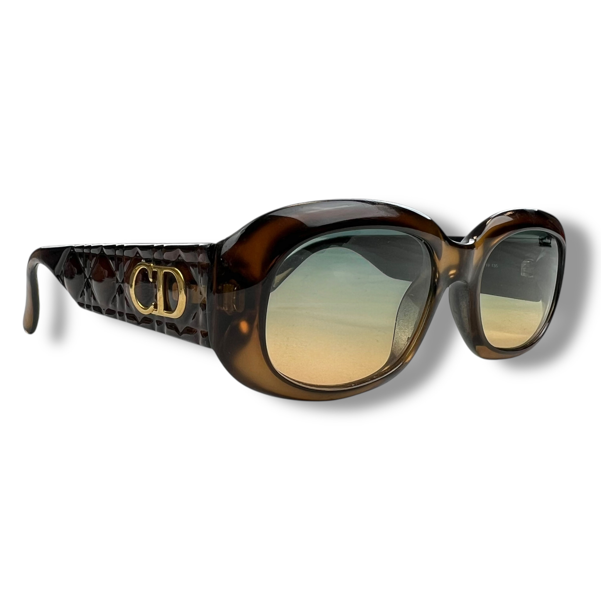 Dior 2006 10B Sunglasses w/ Custom Blue to Orange Gradient
