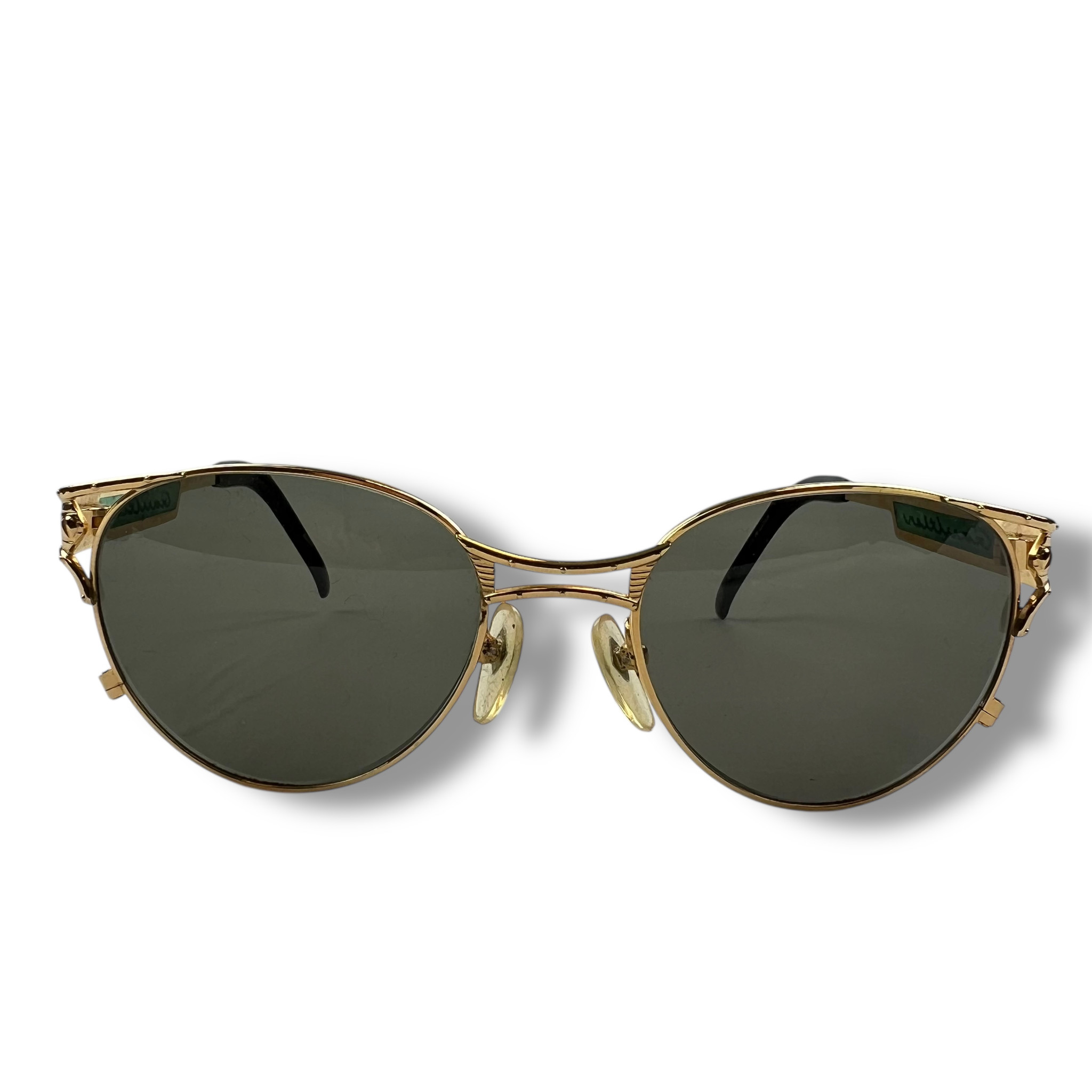 Jean Paul Gaultier 56-4179 Gold Sunglasses - Oliver's Archive
