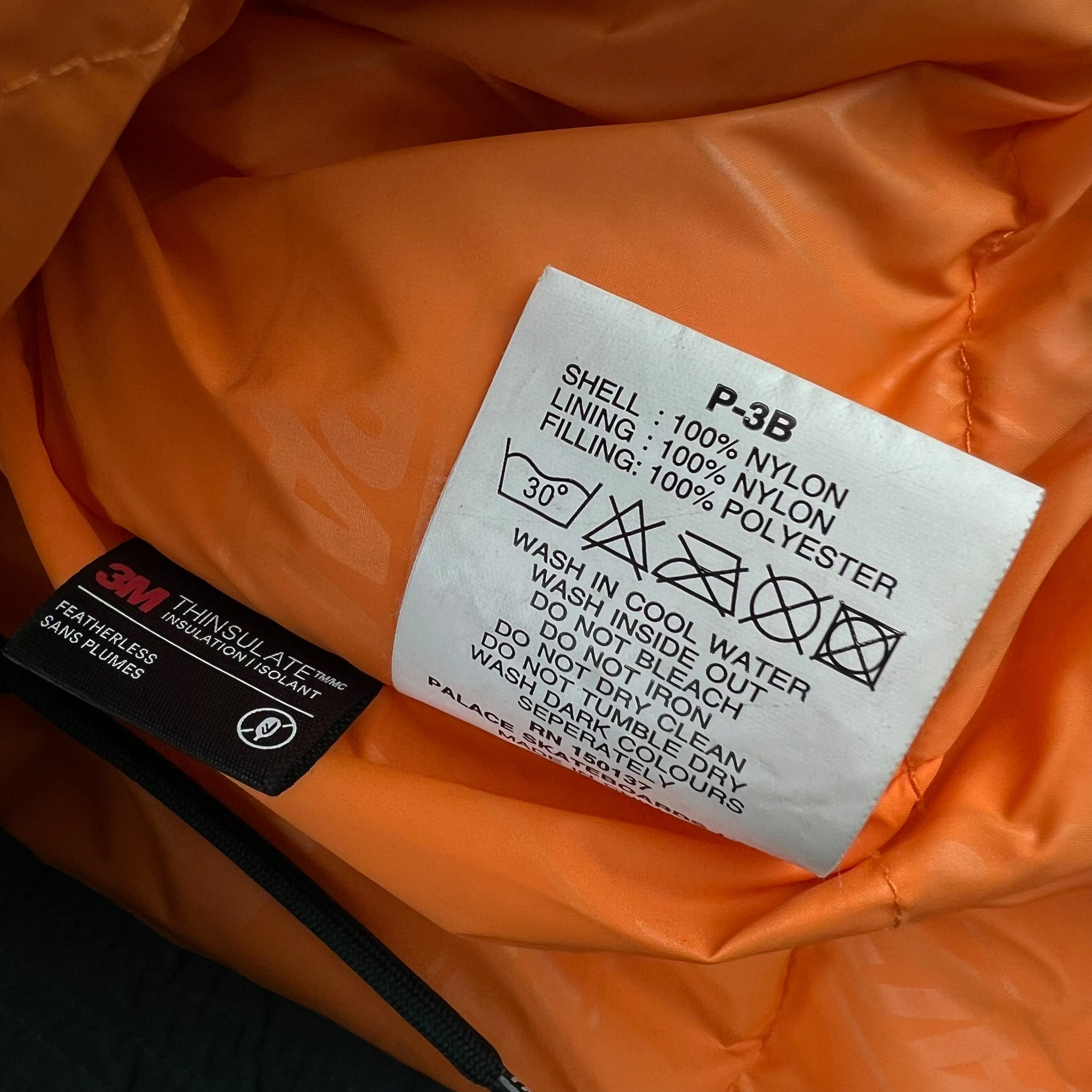 Palace P-3B Green Parka Jacket - Oliver