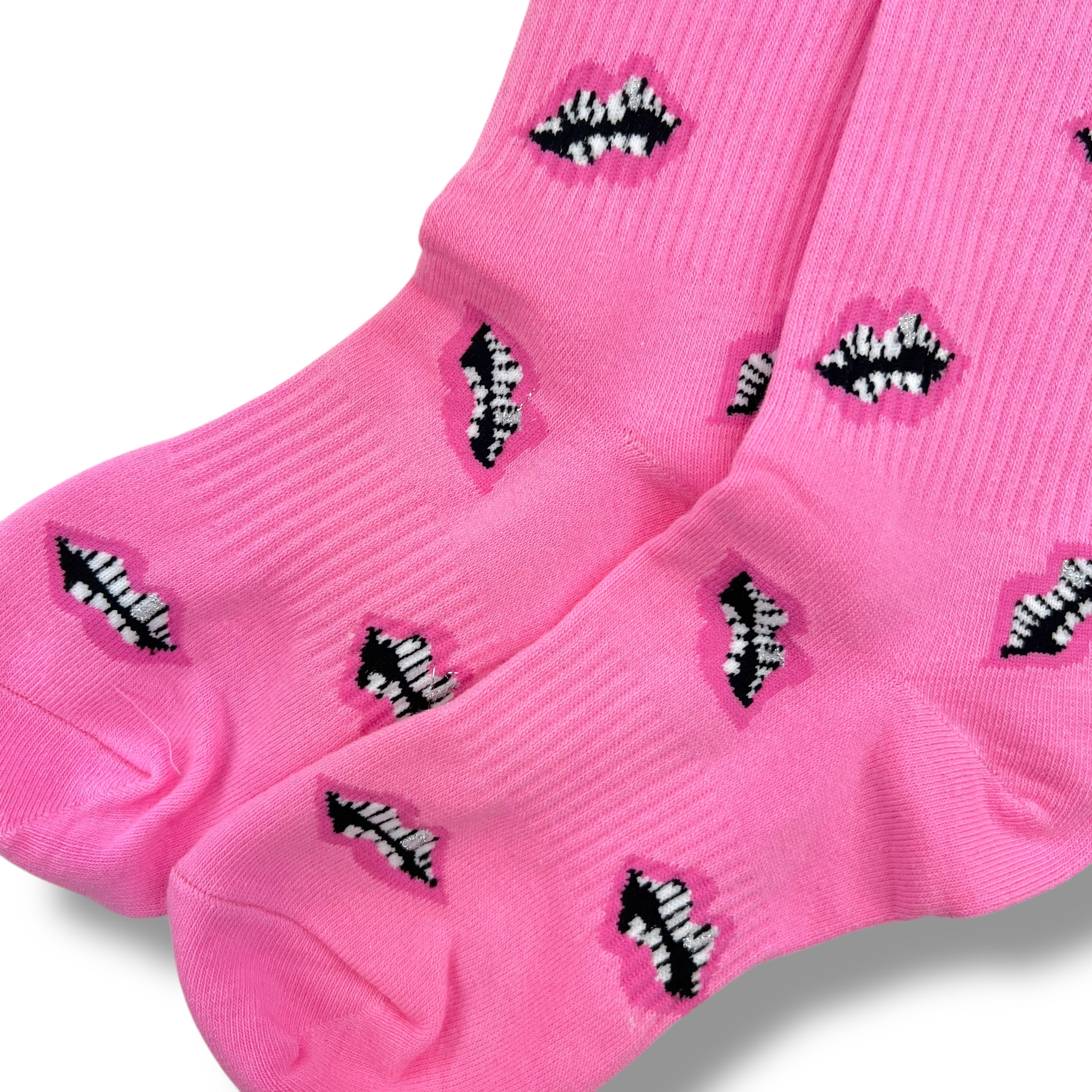 CHROME HEARTS CHOMPER SOCKS 3足セットのピンクのみ Chrome Hearts x Matty Boy Pink Chomper Socks - Oliver's Archive