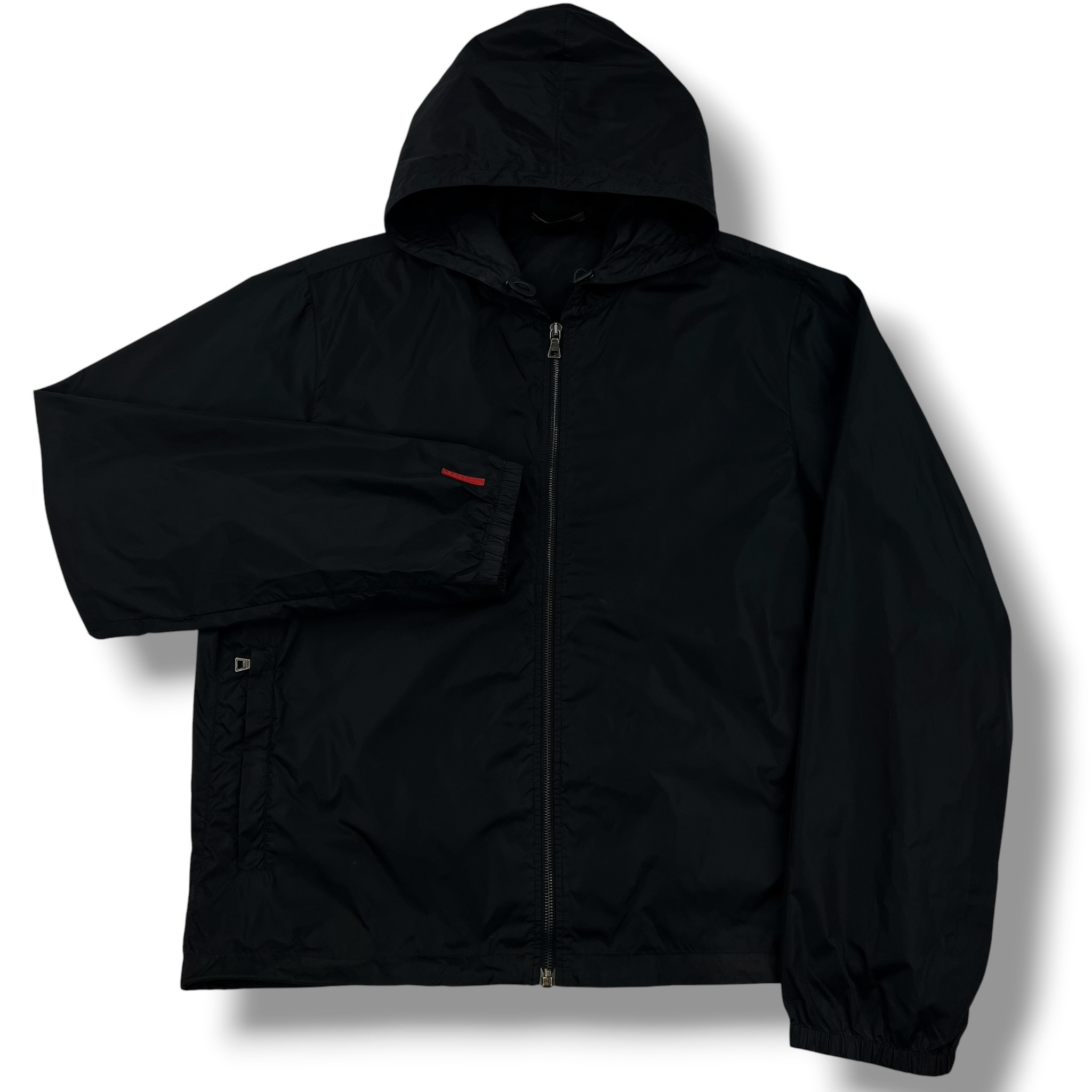 Prada Sport Black Nylon Windbreaker - Oliver's Archive
