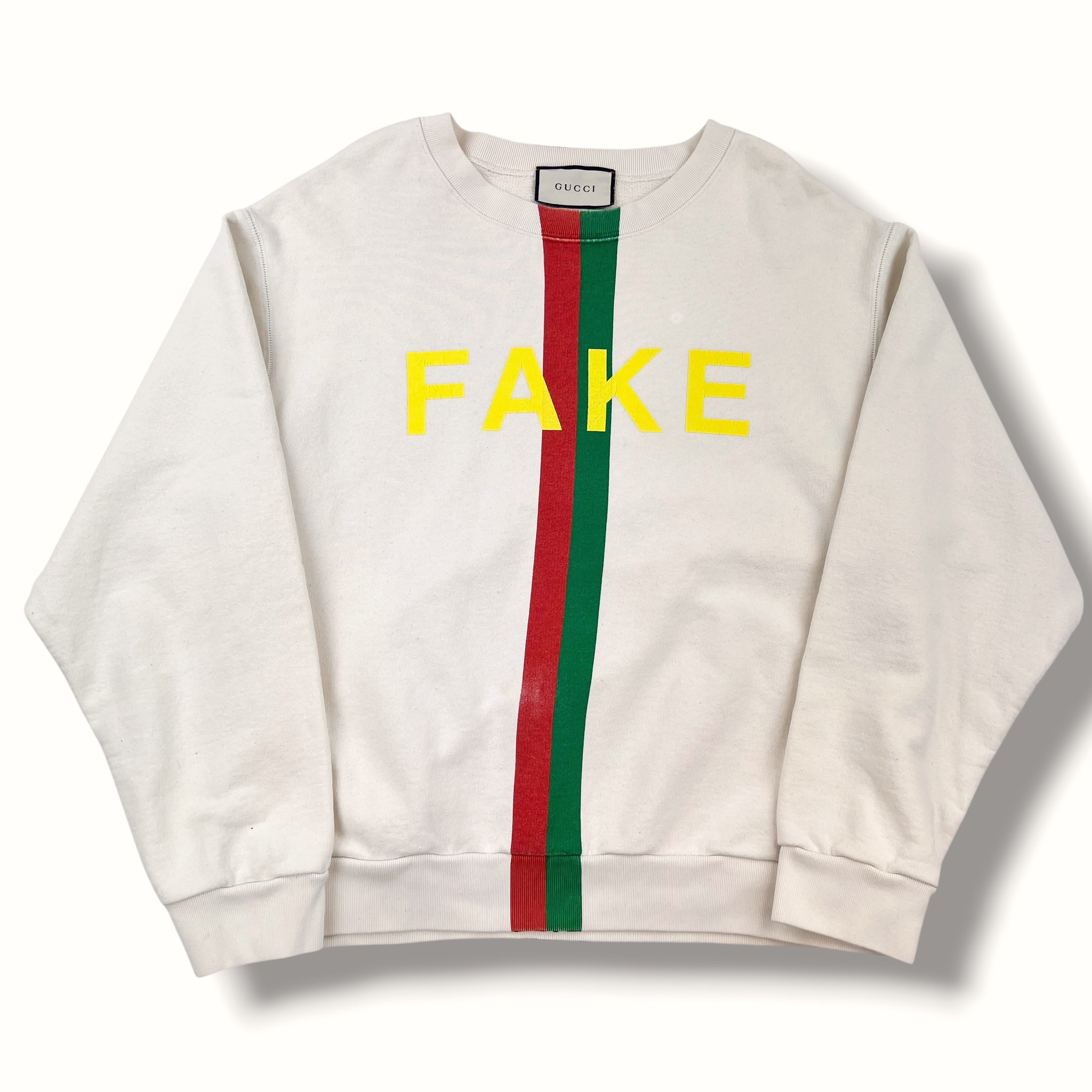 Gucci Fake/Not Capsule Collection Sweatshirt - Oliver's Archive