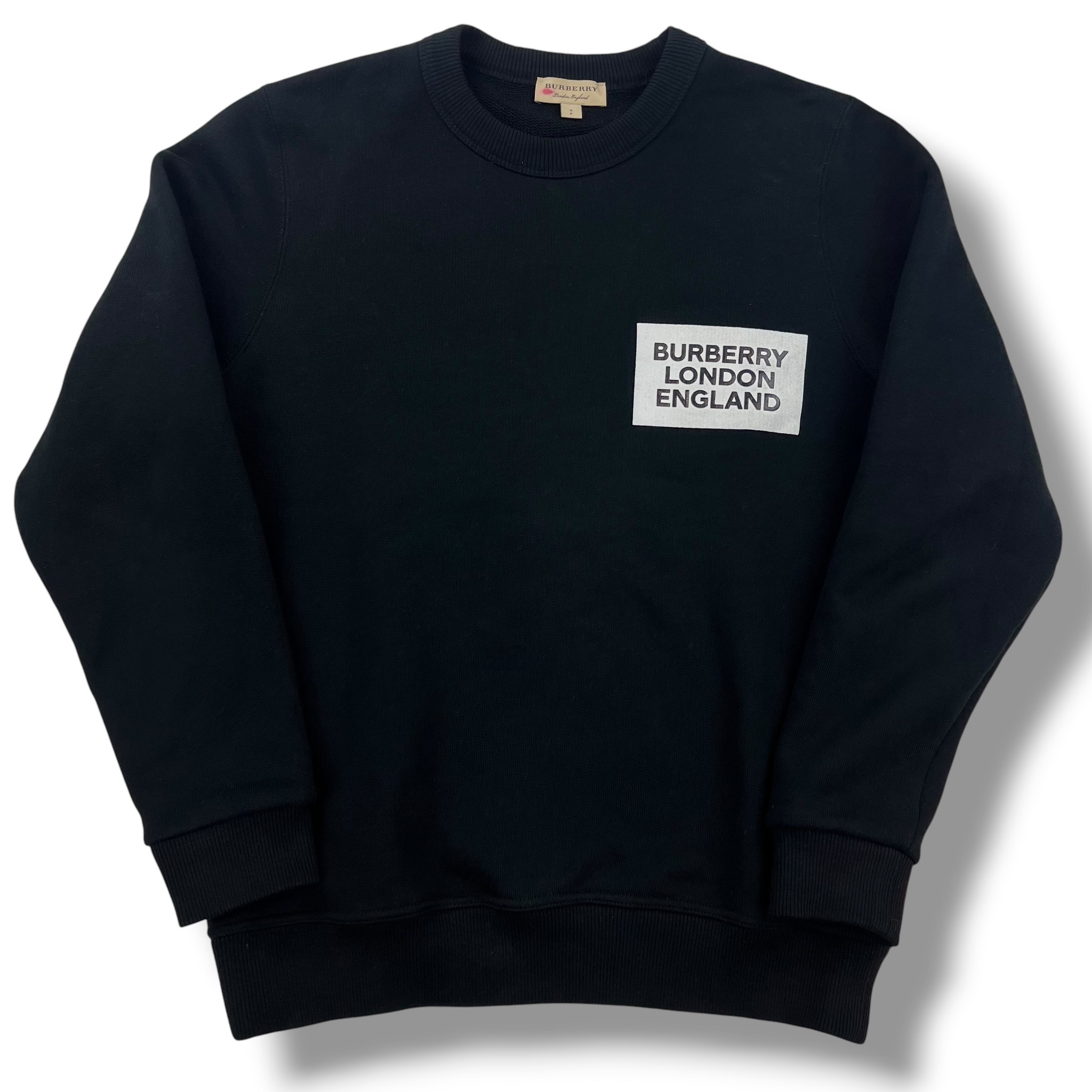 Burberry London England Black Sweatshirt - Oliver's Archive