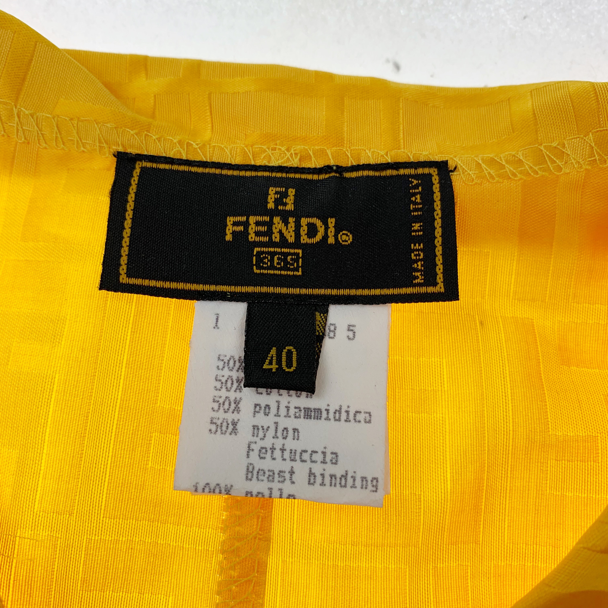 Fendi Zucca Monogram Jacket - Oliver's Archive