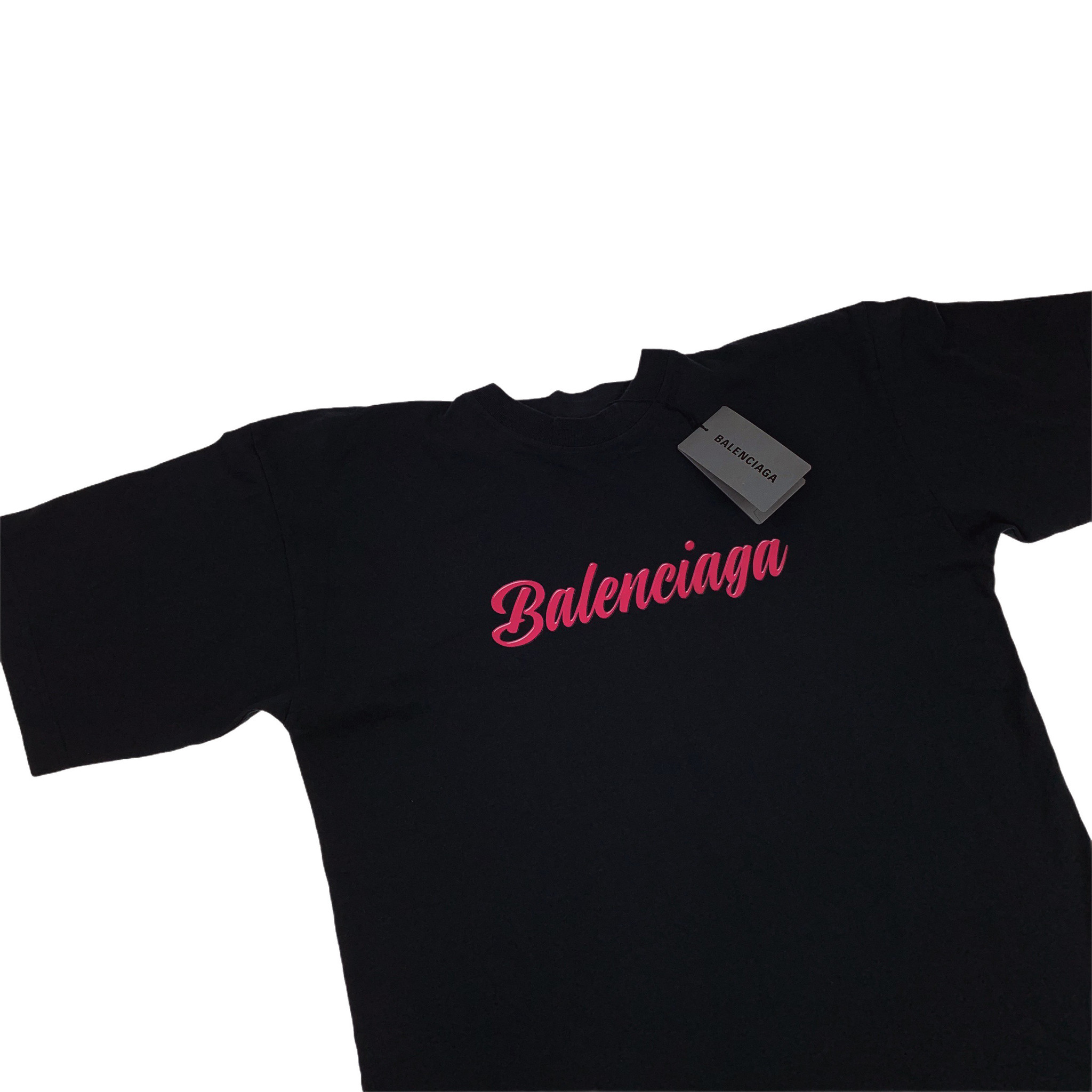 Balenciaga Glossy Barbie Logo Women's T 