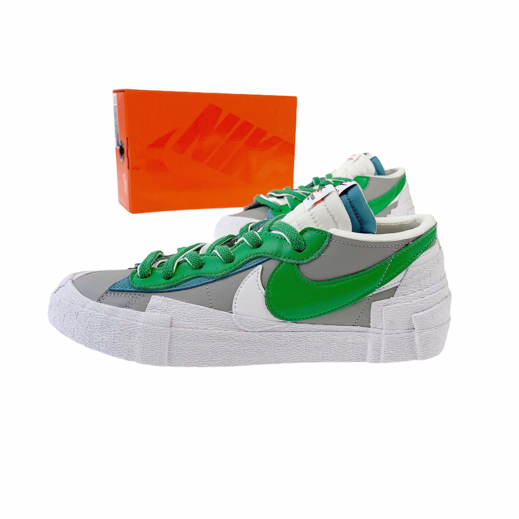 sacai x nike blazer low classic green