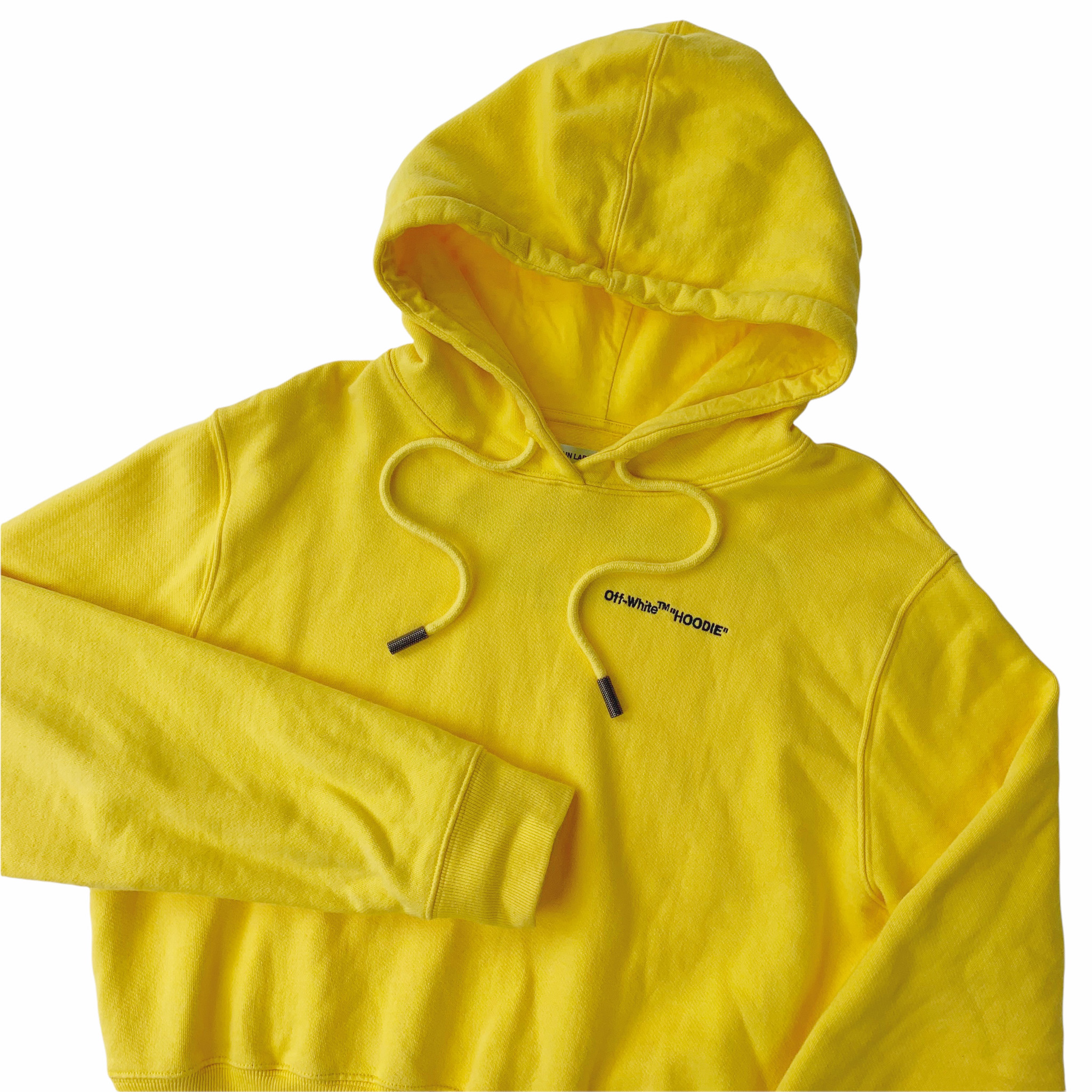 Off-White Yellow Women's Hoodie 