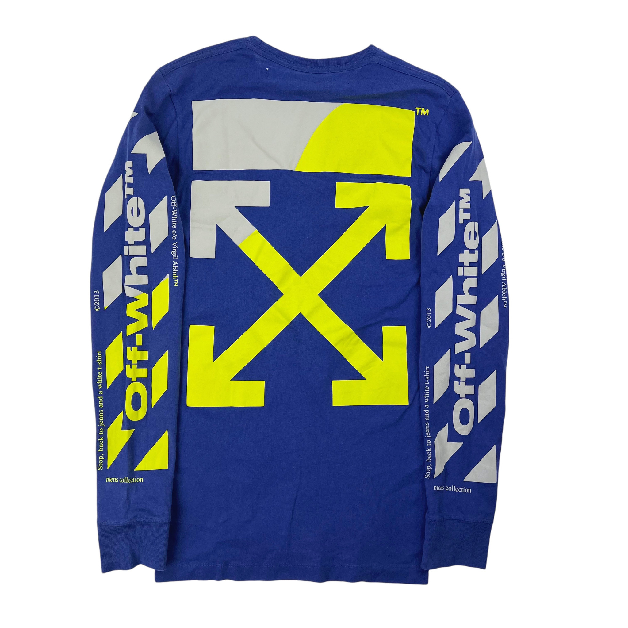 Off-White Split Arrows Long Sleeve T Shirt - Oliver's Archive