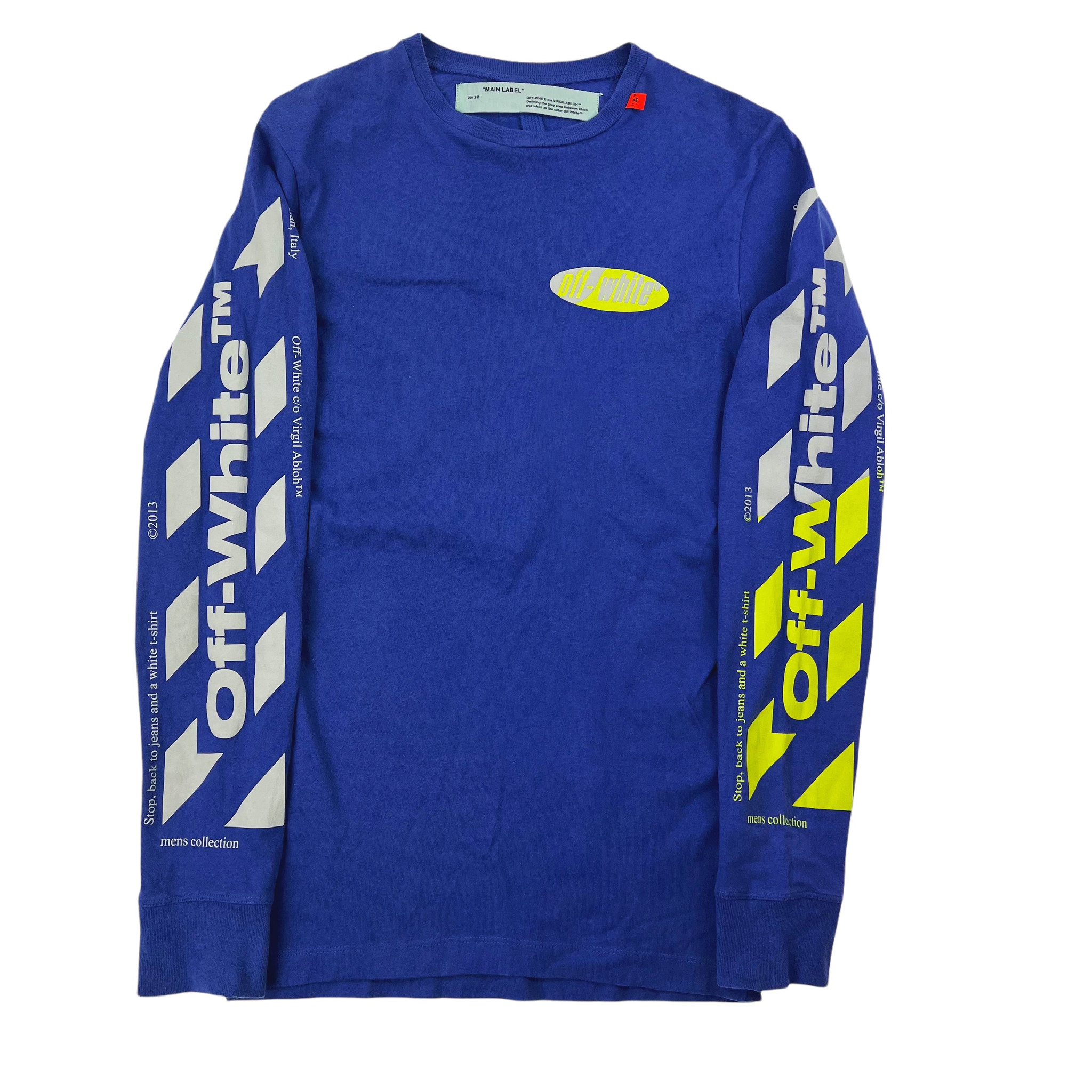Off-White Split Arrows Long Sleeve T Shirt Oliver's Archive