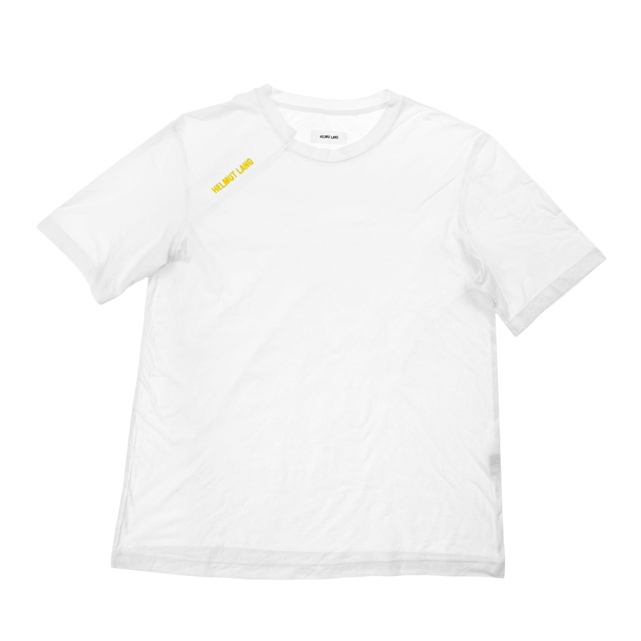 Helmut Lang White T Shirt - Oliver's Archive