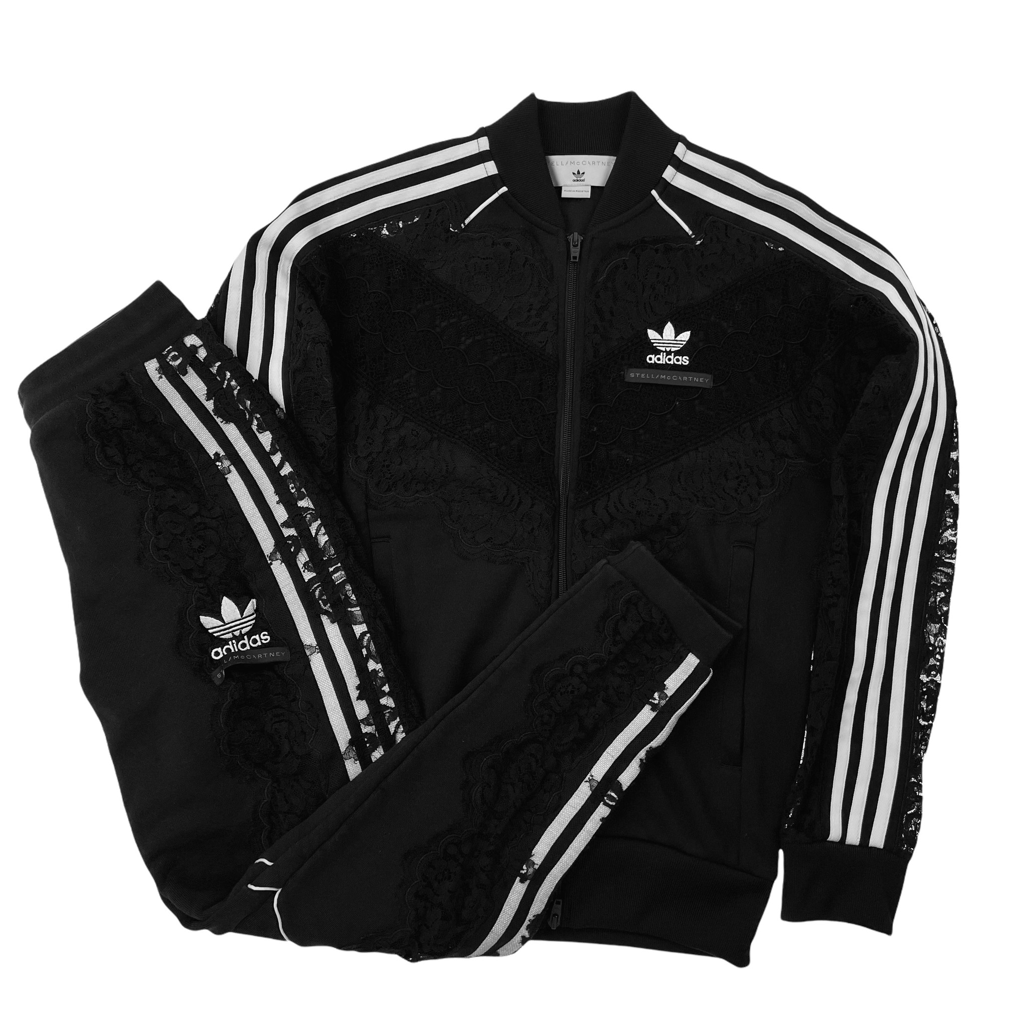 lace adidas tracksuit