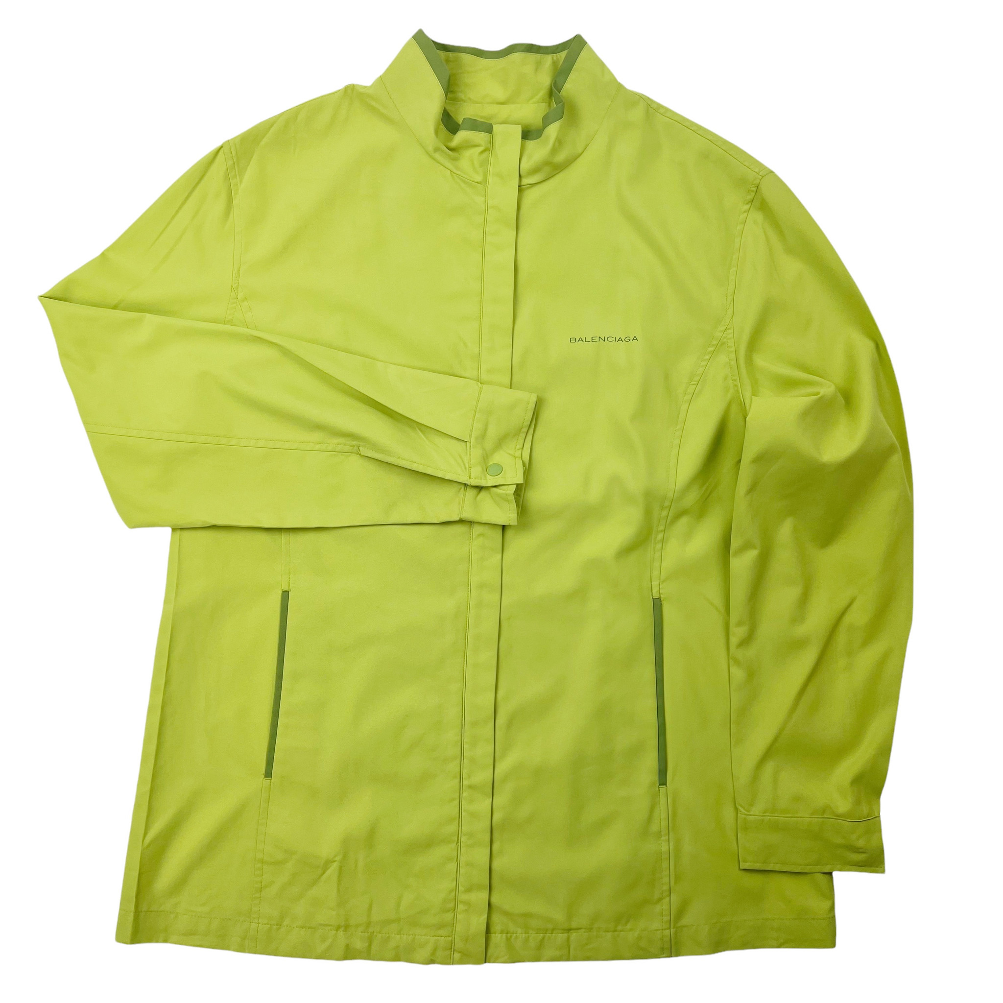 balenciaga jacket green