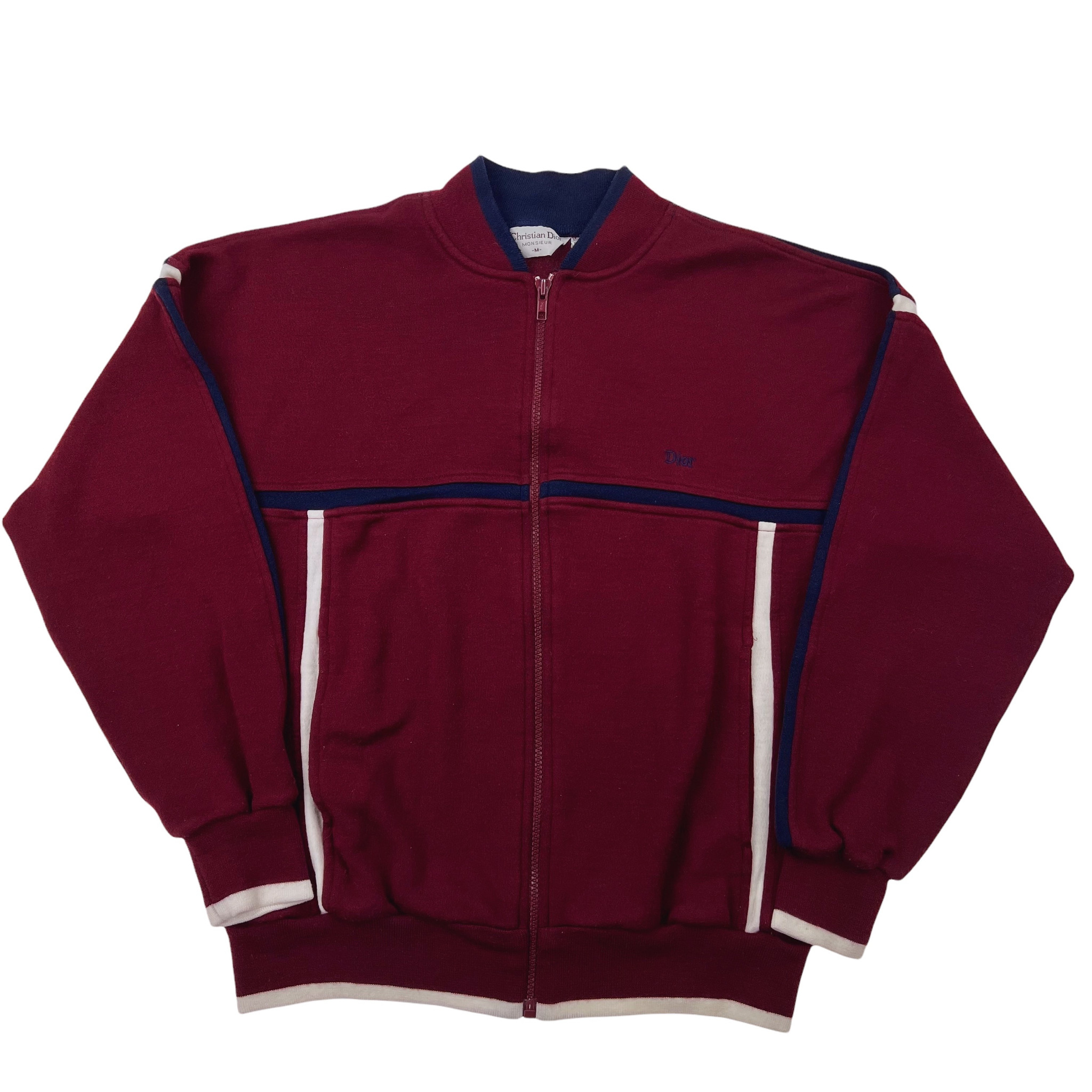 dior bomber jacket burgundy