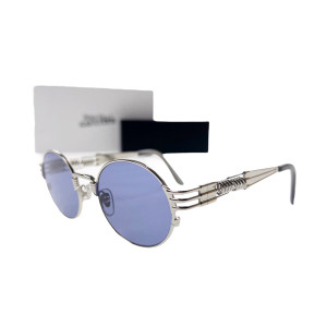 Jean Paul Gaultier x Karim Benzema 56-6106 Silver Sunglasses