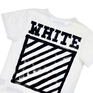 Off-White Brush Diagonal T Shirt