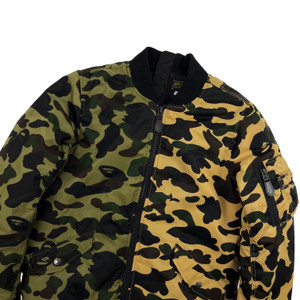 Bape Split 1st Camo Bomber Jacket 