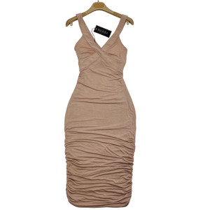 Gucci by Tom Ford SS04 Nude Viscose Dress