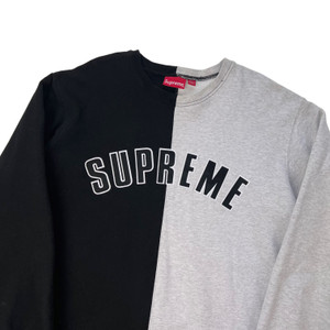 Supreme Split Arc Logo Sweatshirt 