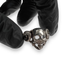 Sterling Silver Skull Ring 