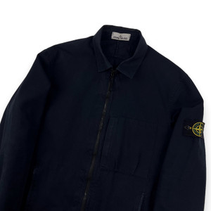 Stone Island Navy Overshirt Jacket