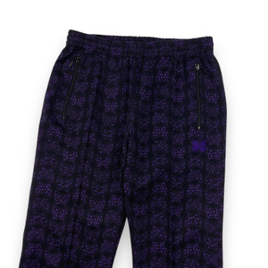 Needles Jacquard Butterfly Purple Sweatpants 